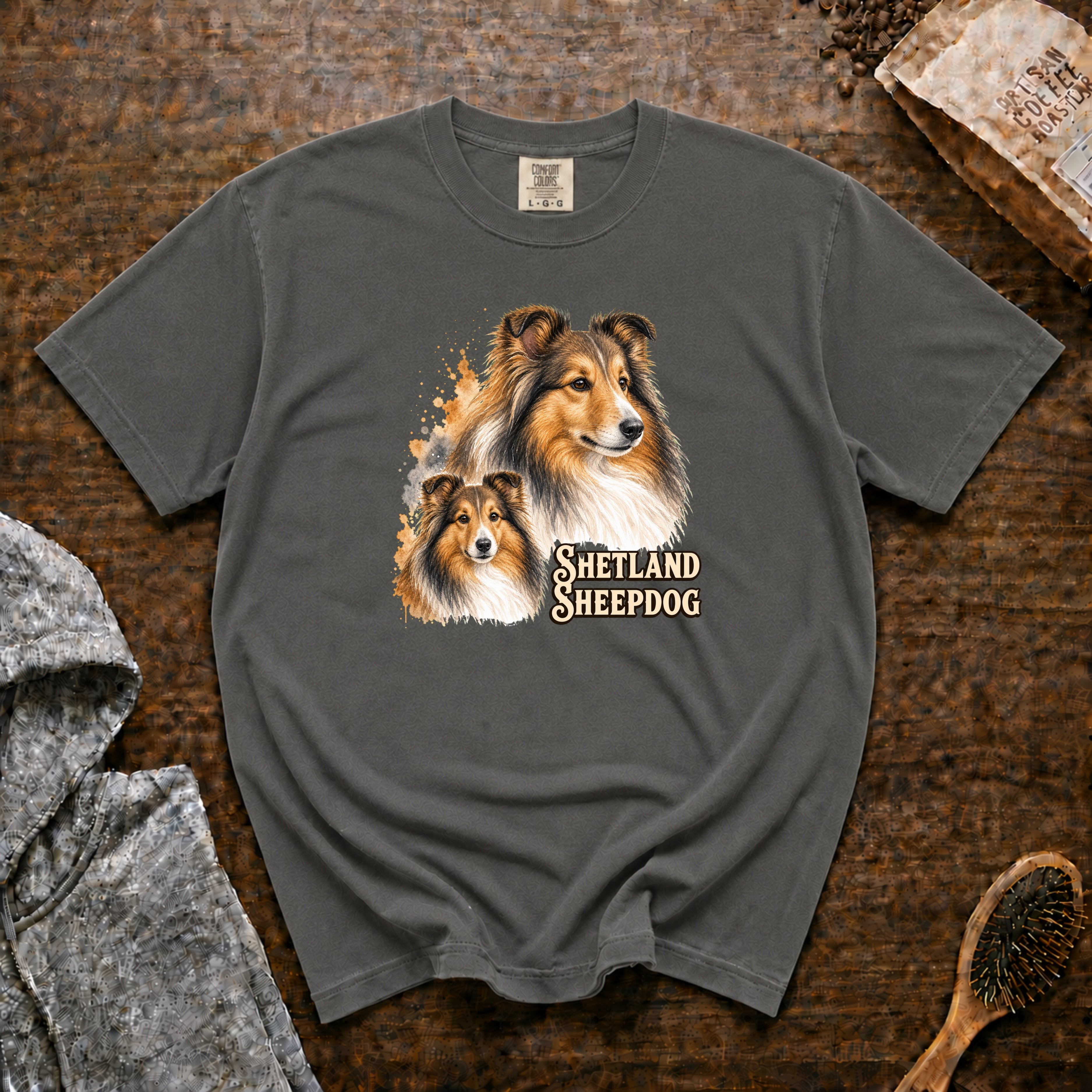 Shetland Sheepdog T-Shirt — Pepper