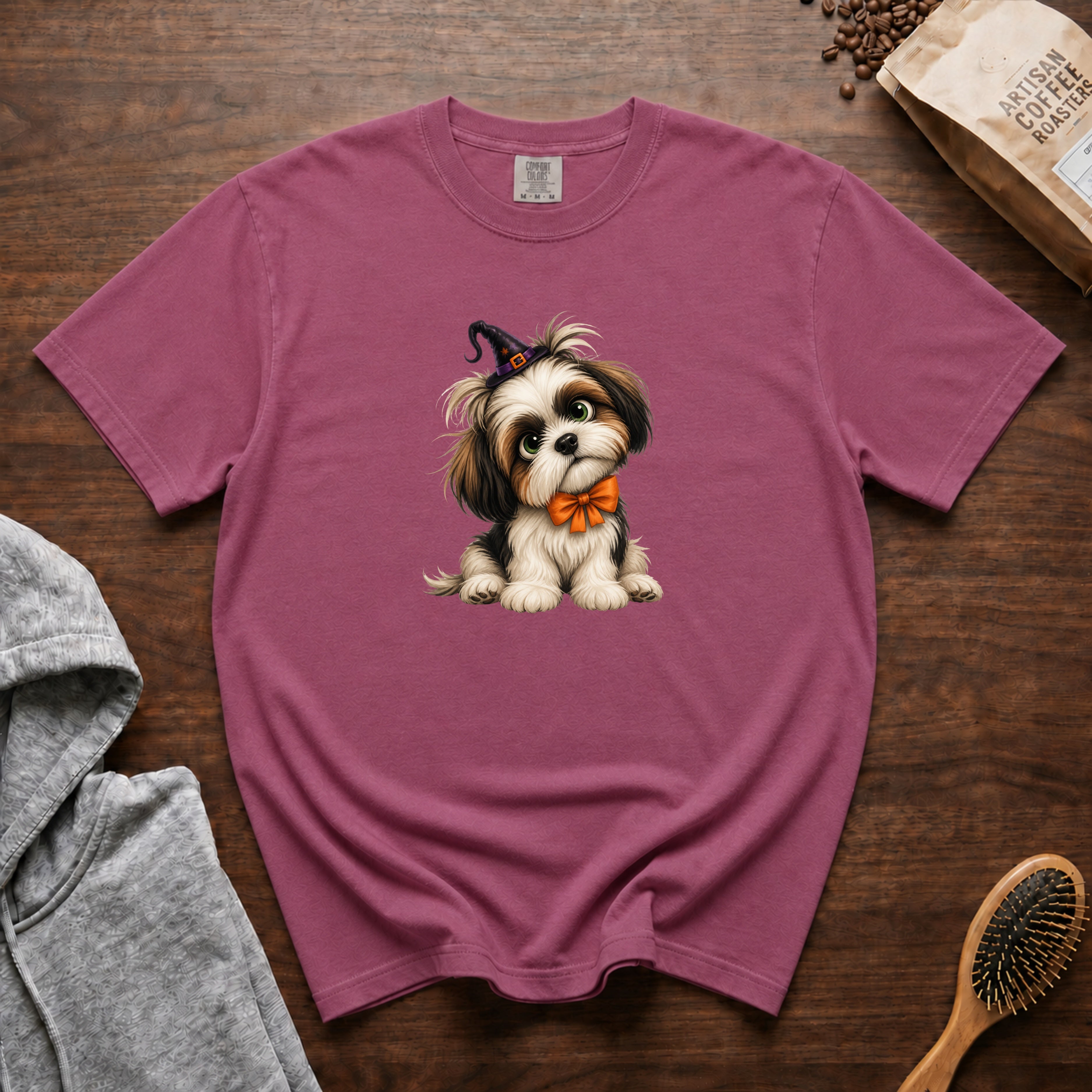 Shih Tzu T-Shirt — Berry