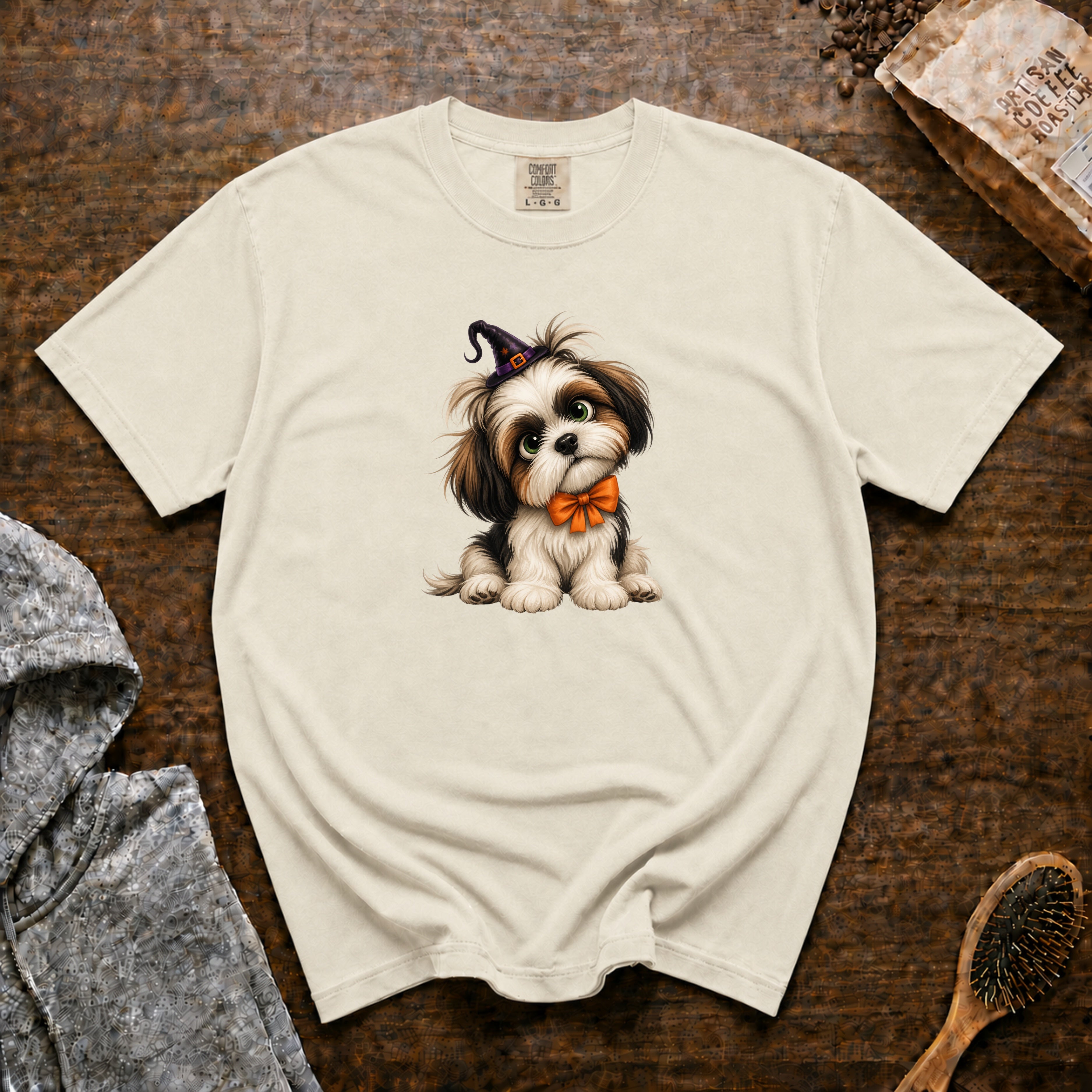 Shih Tzu T-Shirt — Ivory