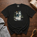 Siberian Husky T-Shirt — Black