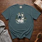 Siberian Husky T-Shirt — Blue Spruce