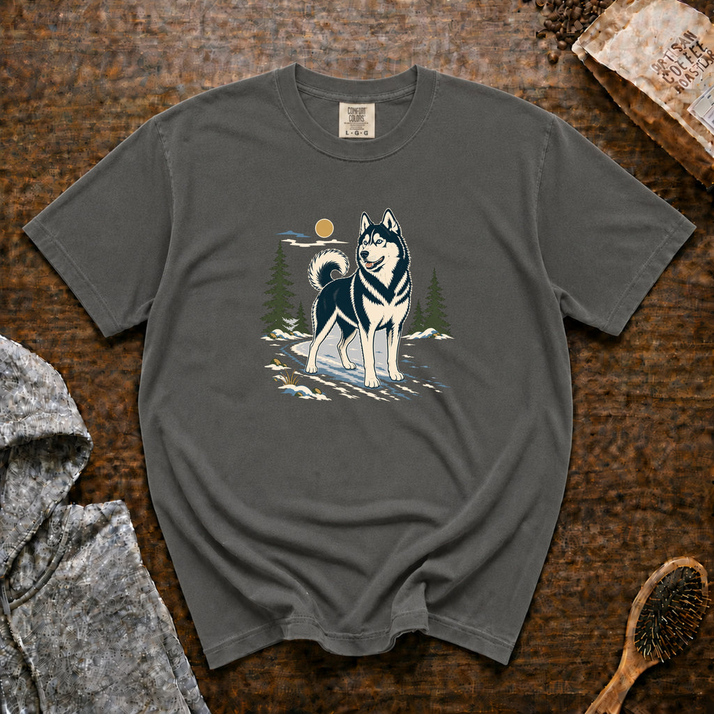 Siberian Husky T-Shirt — Pepper