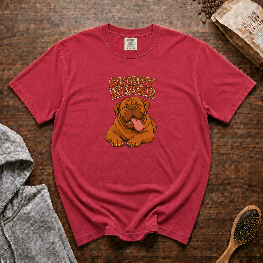 Sloppy Kisser T-Shirt — Crimson