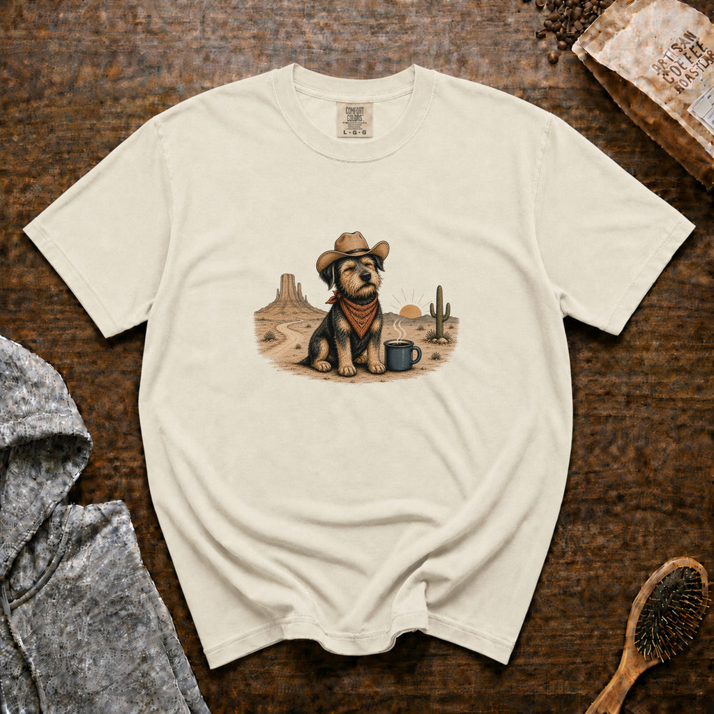 Slow Mornings, Long Trails T-Shirt — Ivory