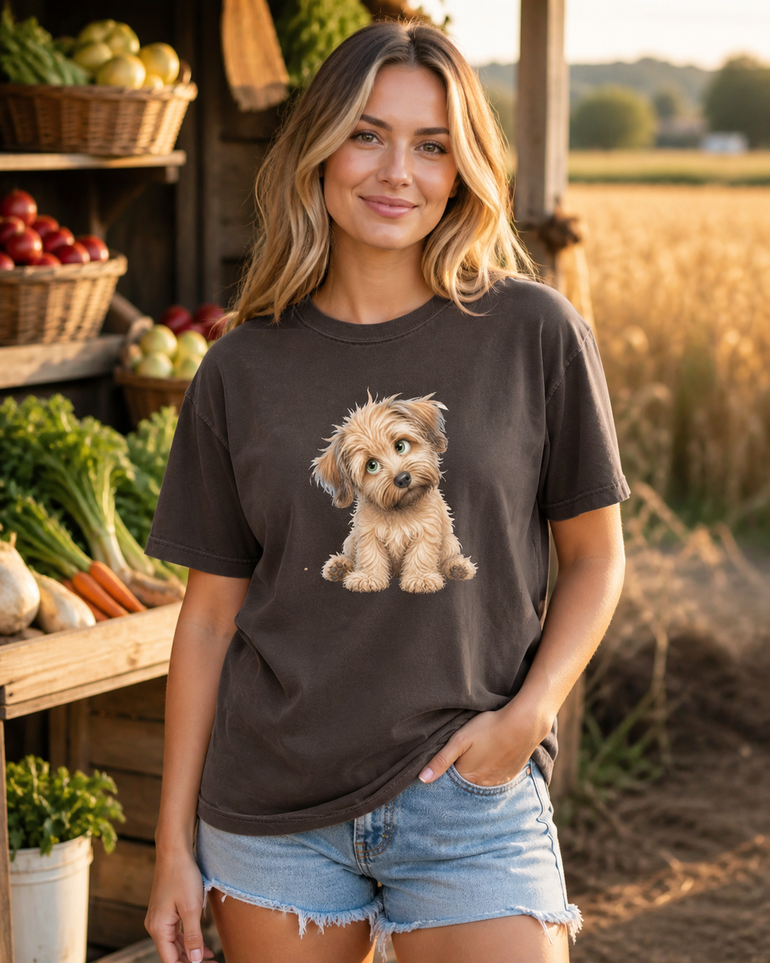 Soft Coated Wheaten Terrier T-Shirt | Soft Coated Wheaten Terrier Dog Lover Tee