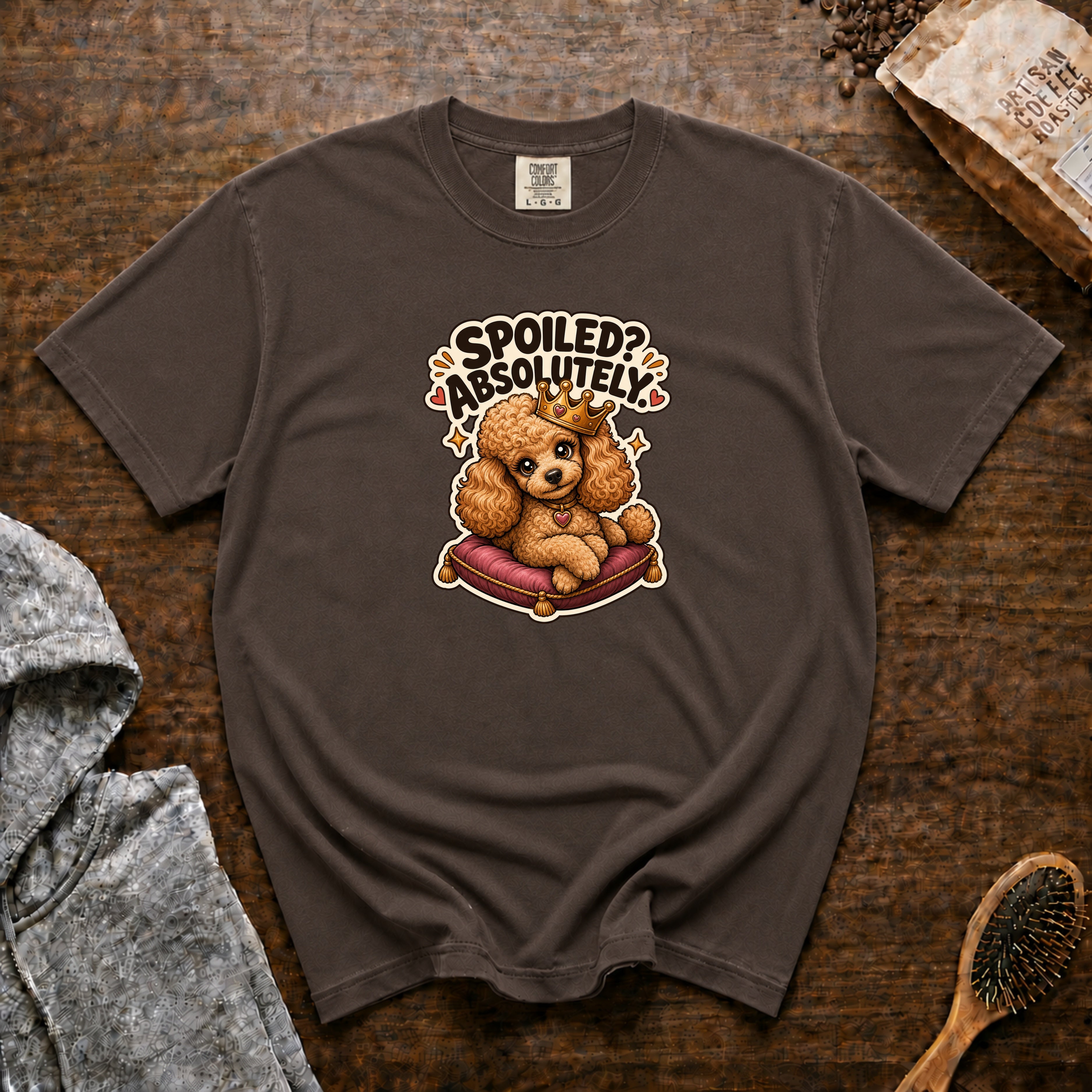 Spoiled Absolutely T-Shirt — Espresso