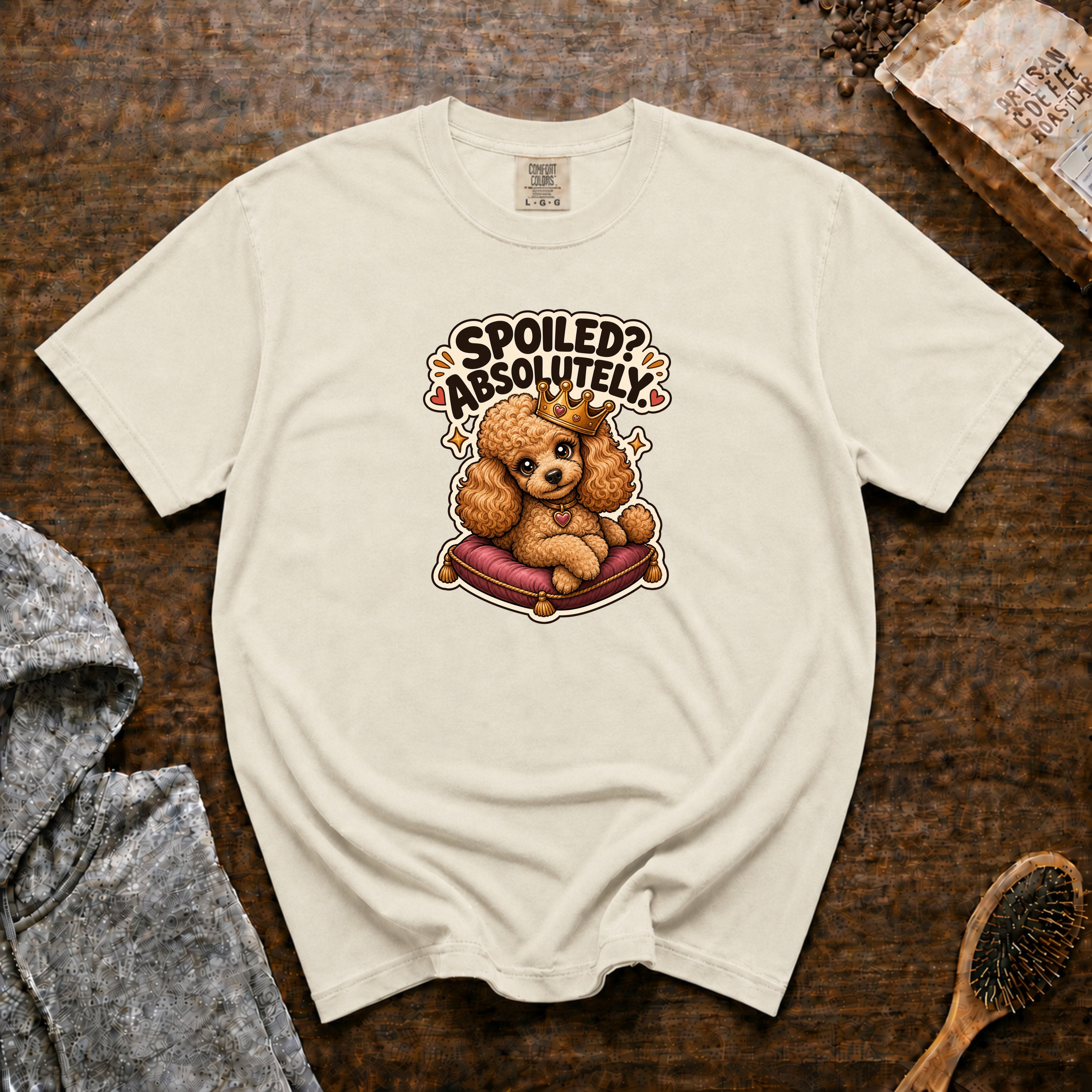 Spoiled Absolutely T-Shirt — Ivory