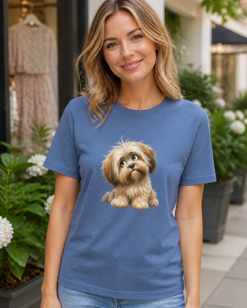 Sweet Lhasa Apso T-Shirt | Lhasa Apso Dog Lover Tee