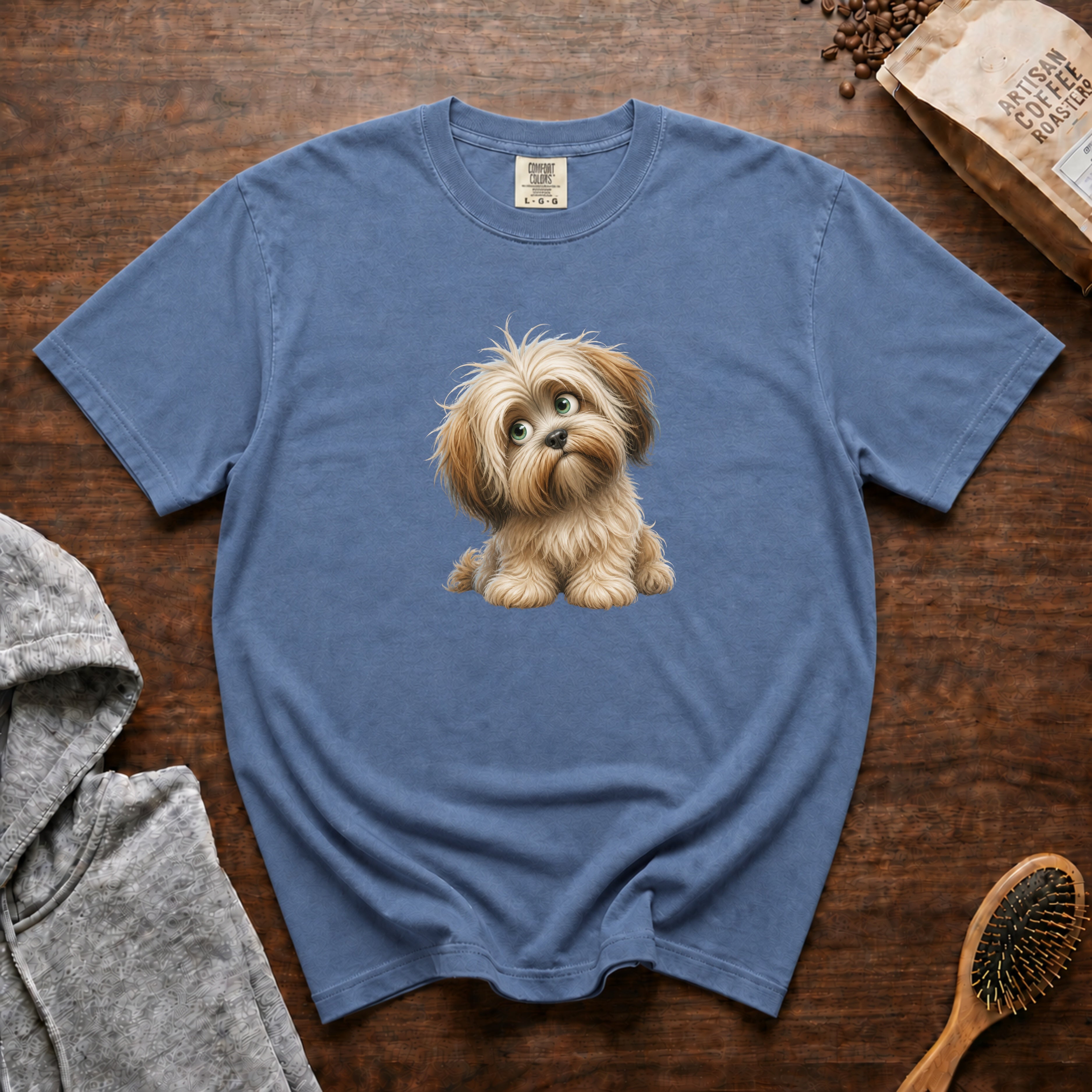 Sweet Lhasa Apso T-Shirt — Blue Jean