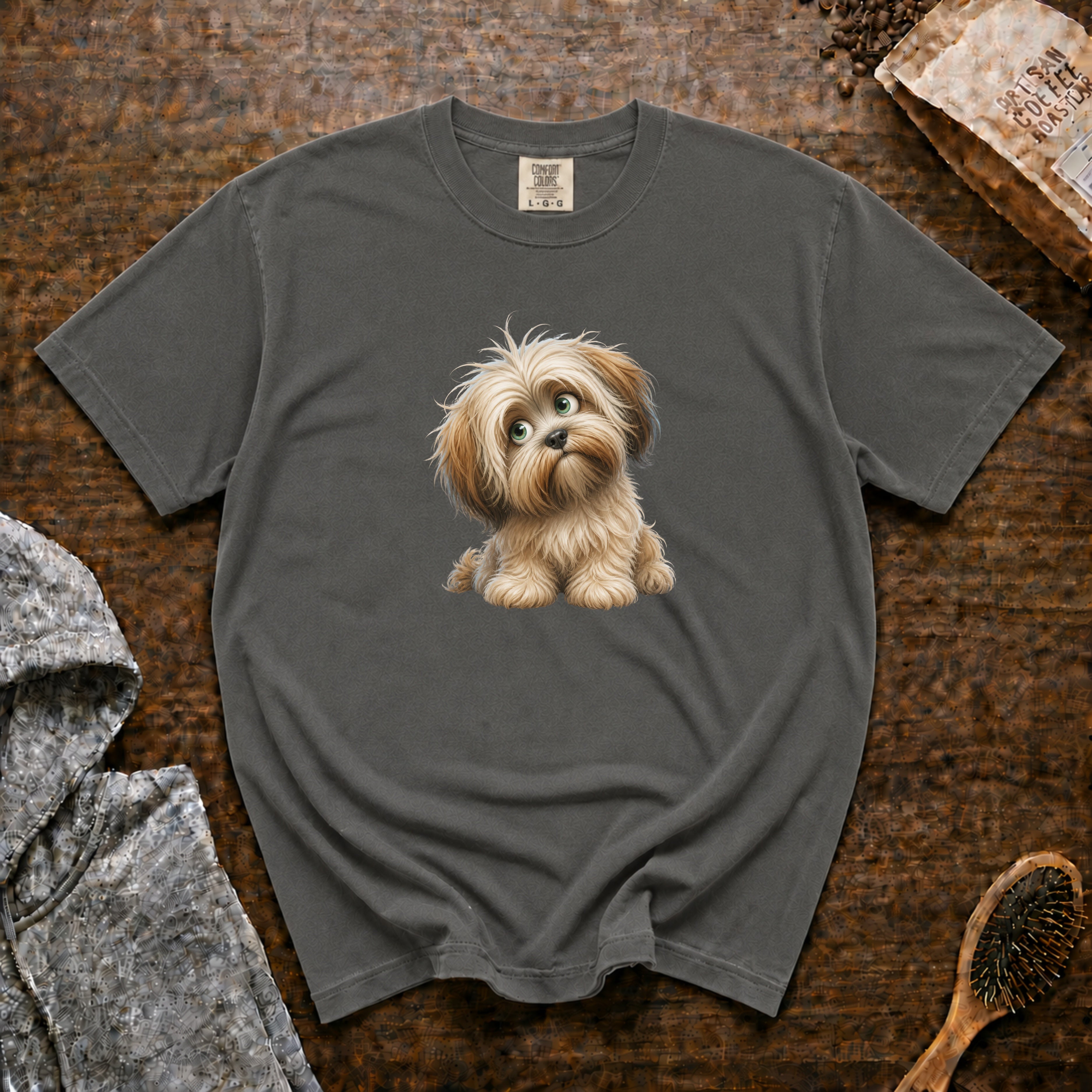 Sweet Lhasa Apso T-Shirt — Pepper