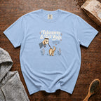 Takeaway And Tail Wags 1 T-Shirt — Chambray
