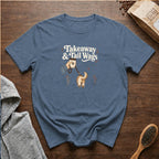 Takeaway And Tail Wags T-Shirt — Blue Jean