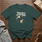 Takeaway And Tail Wags T-Shirt — Blue Spruce
