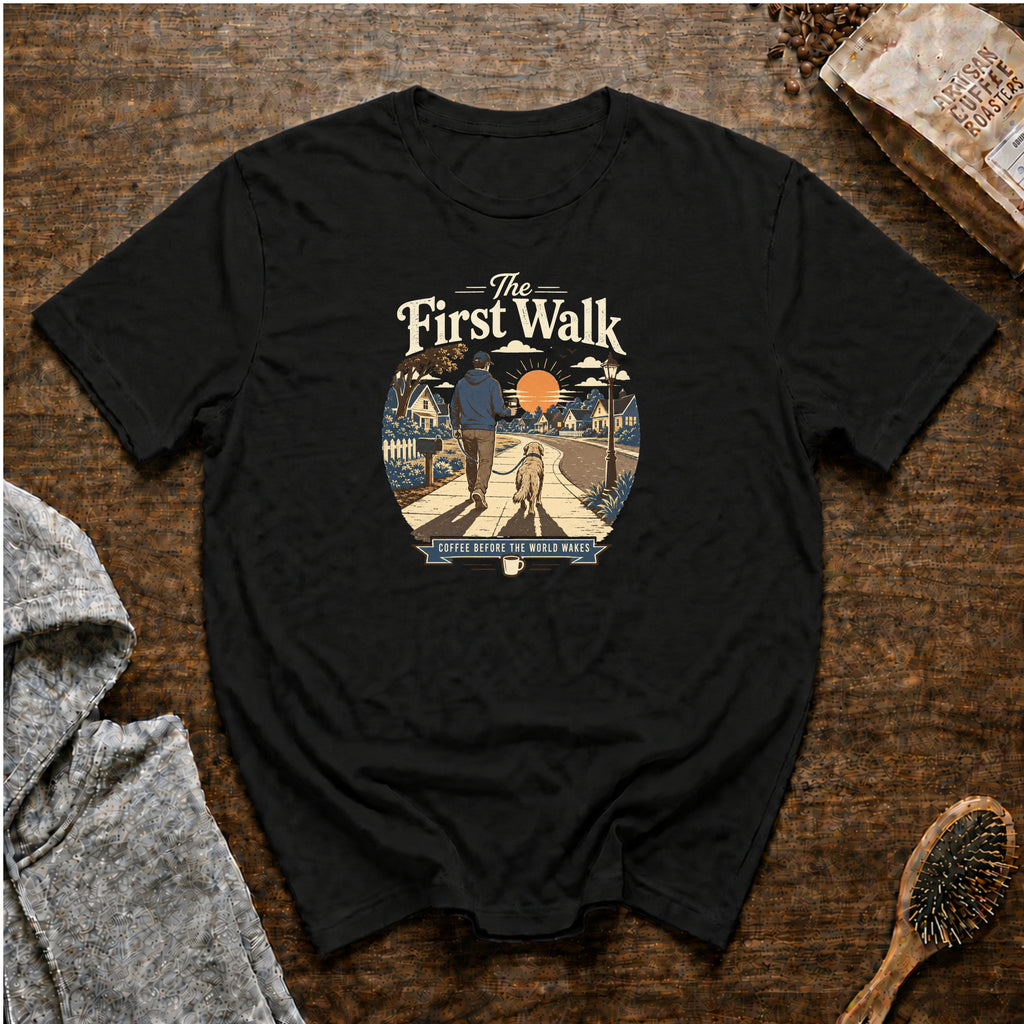 The First Walk T-Shirt — Black