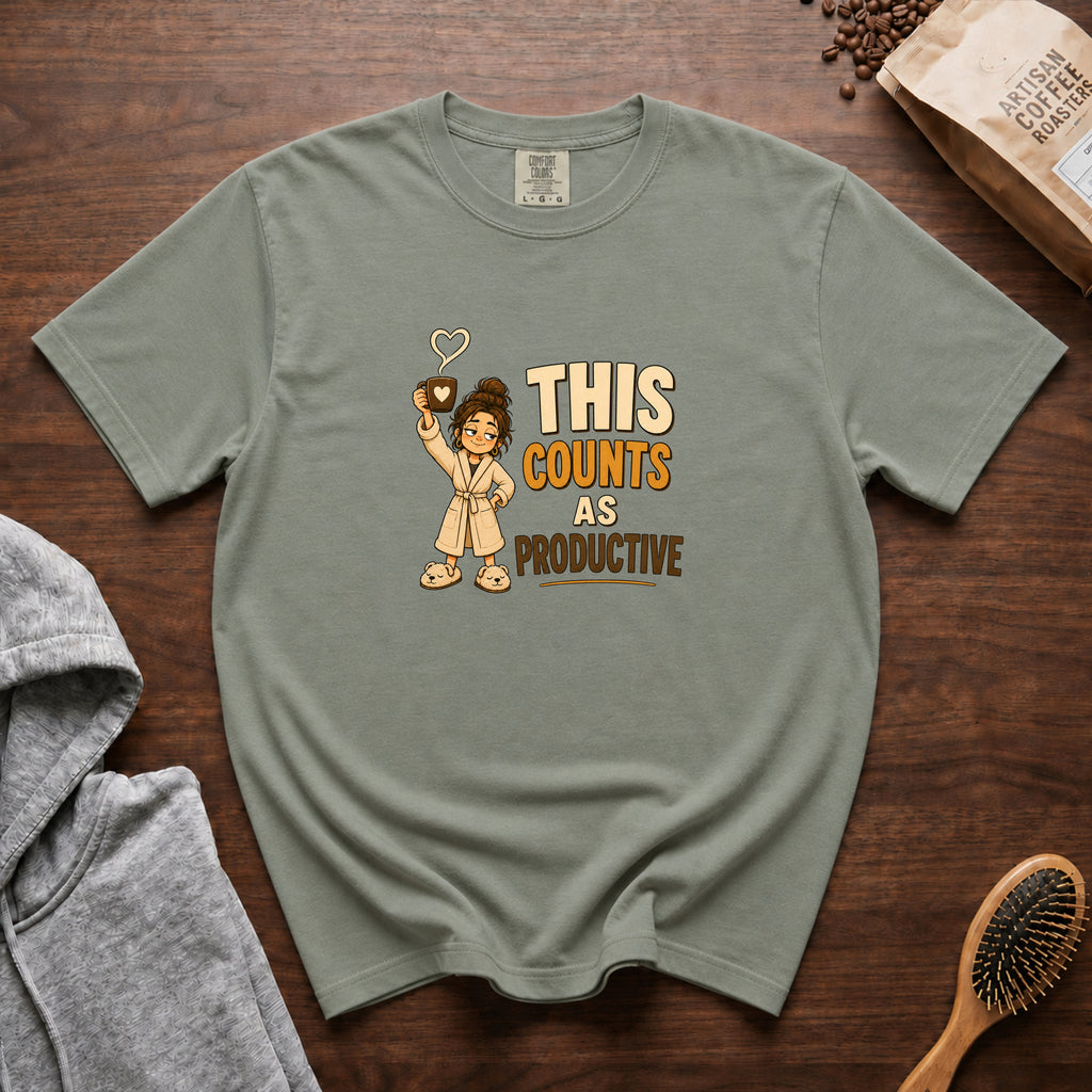 This Counts As Productive T-Shirt — Bay
