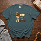 This Counts As Productive T-Shirt — Blue Spruce