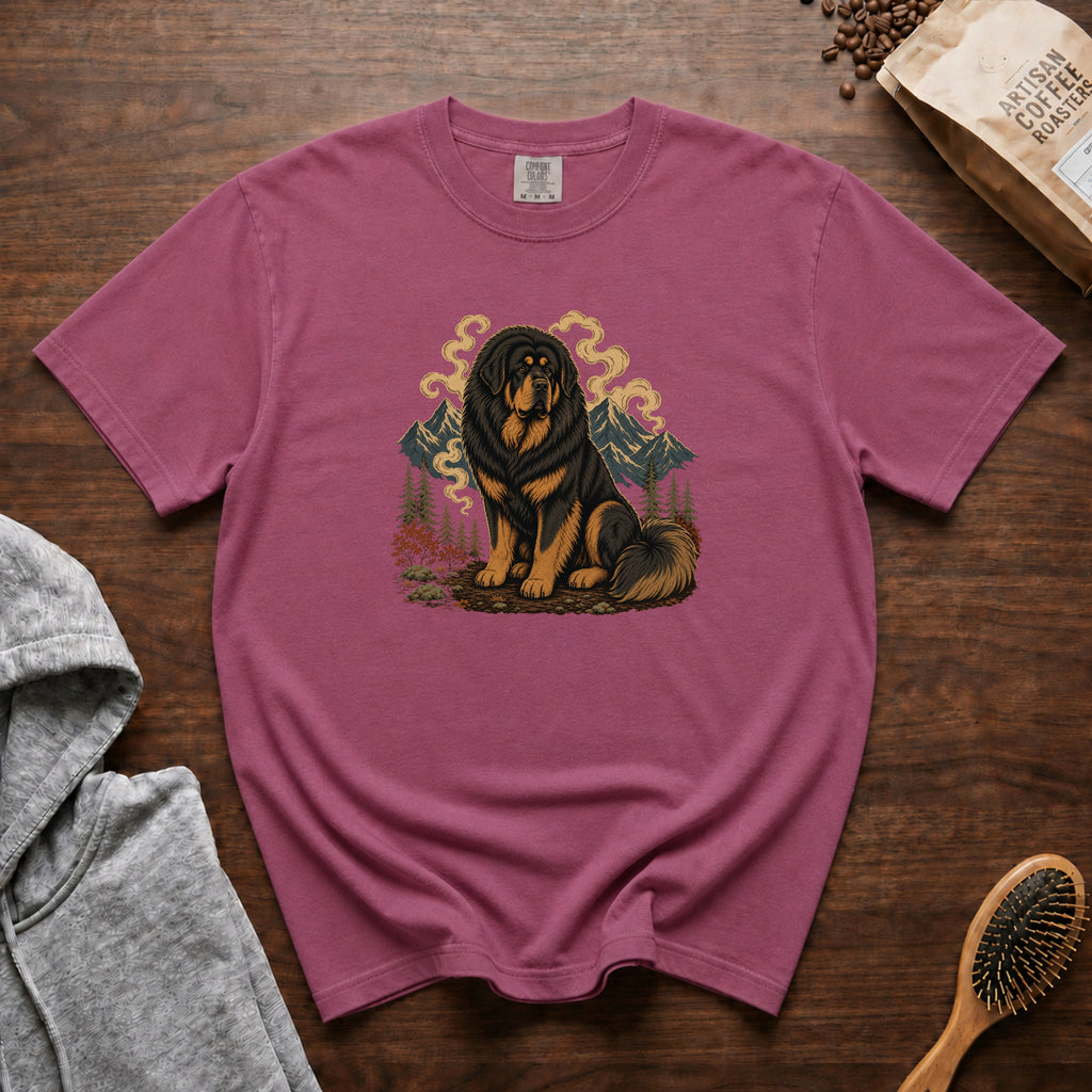 Tibetan Mastiff T-Shirt — Berry
