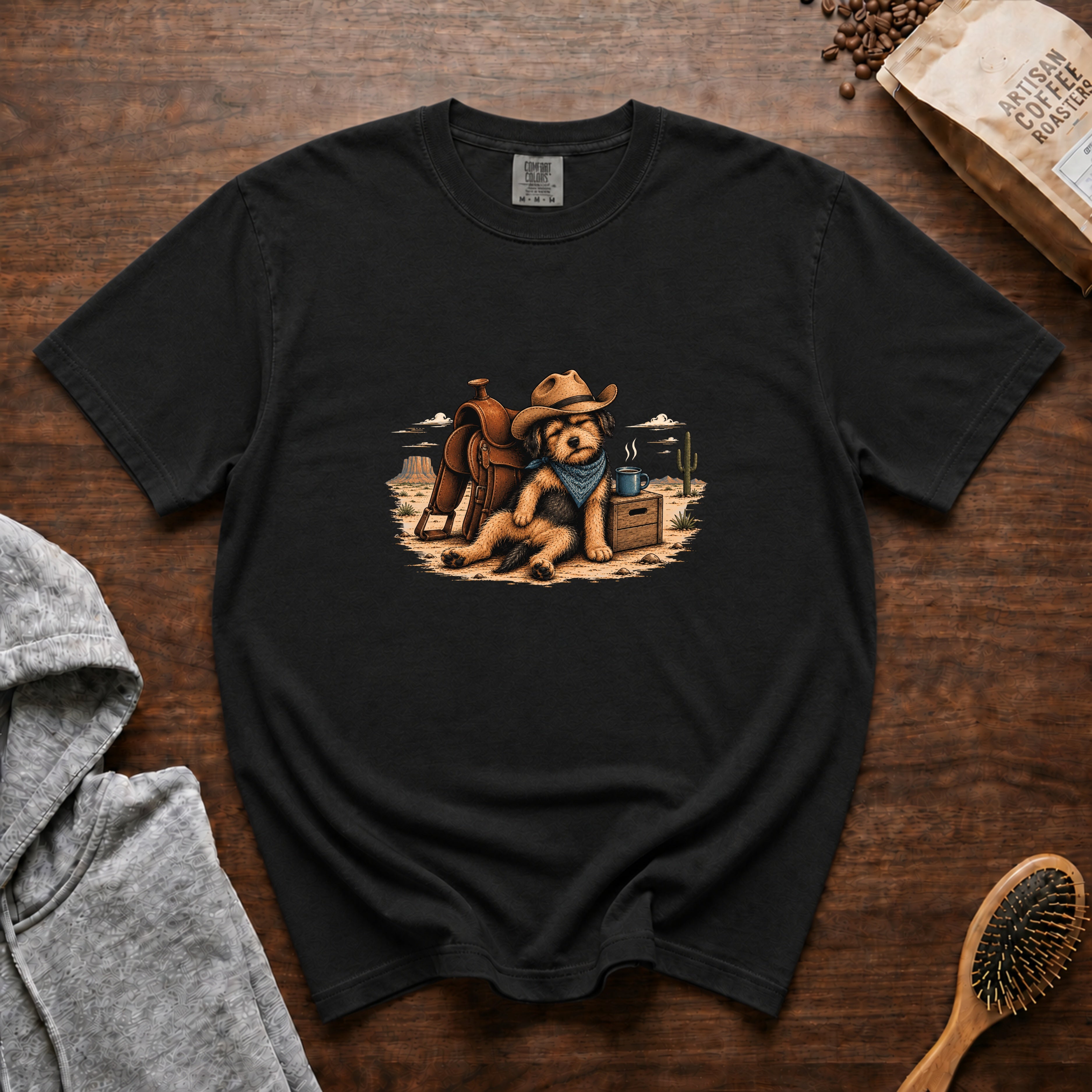 Too Tired To Tame T-Shirt — Black