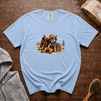 Too Tired To Tame T-Shirt — Chambray