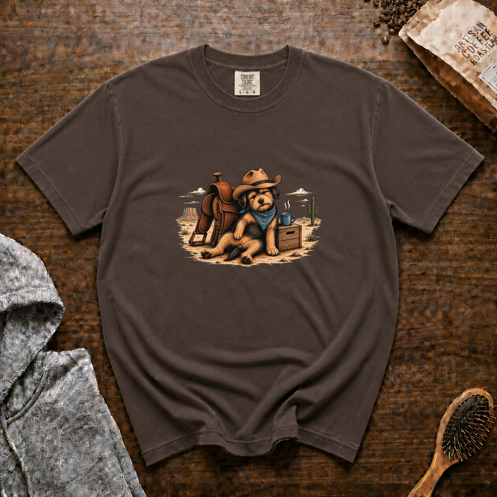 Too Tired To Tame T-Shirt — Espresso