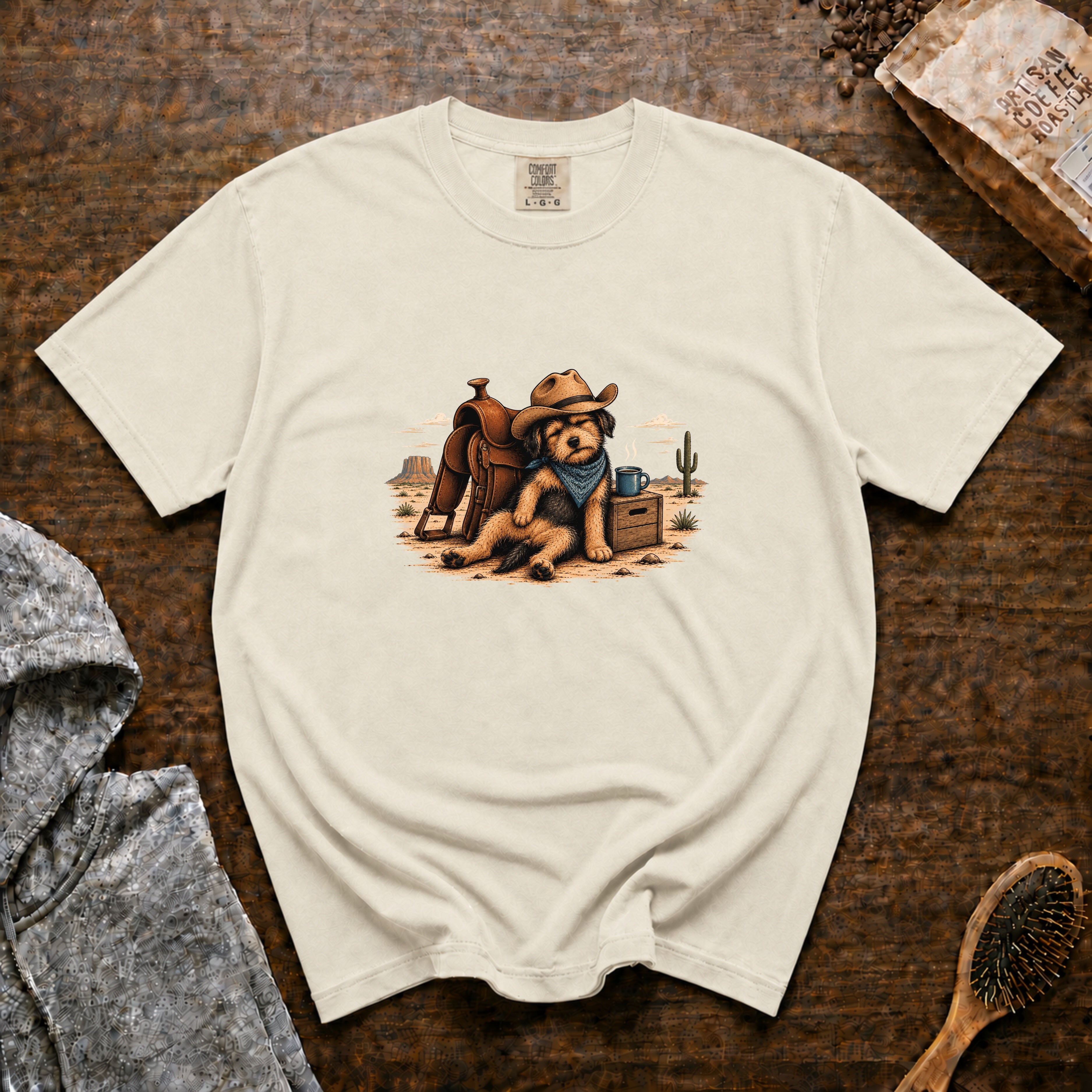 Too Tired To Tame T-Shirt — Ivory