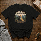Trail Dogs Coffee Club T-Shirt — Black