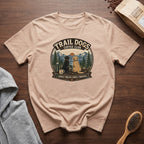 Trail Dogs Coffee Club T-Shirt — Ivory