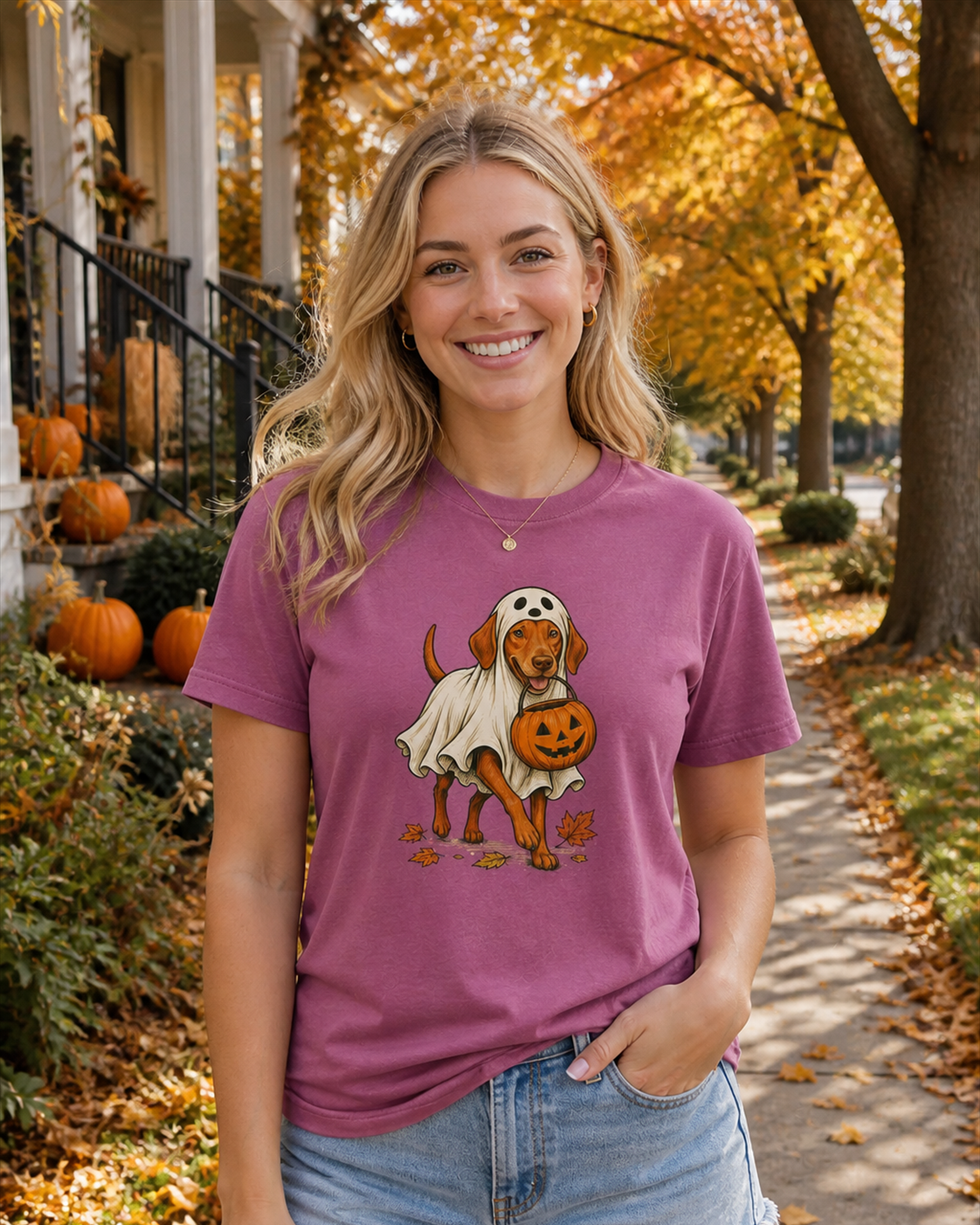Vizsla Halloween T-Shirt