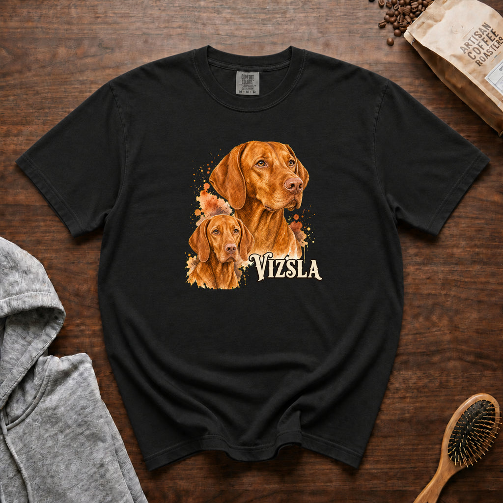 Vizsla T-Shirt — Black