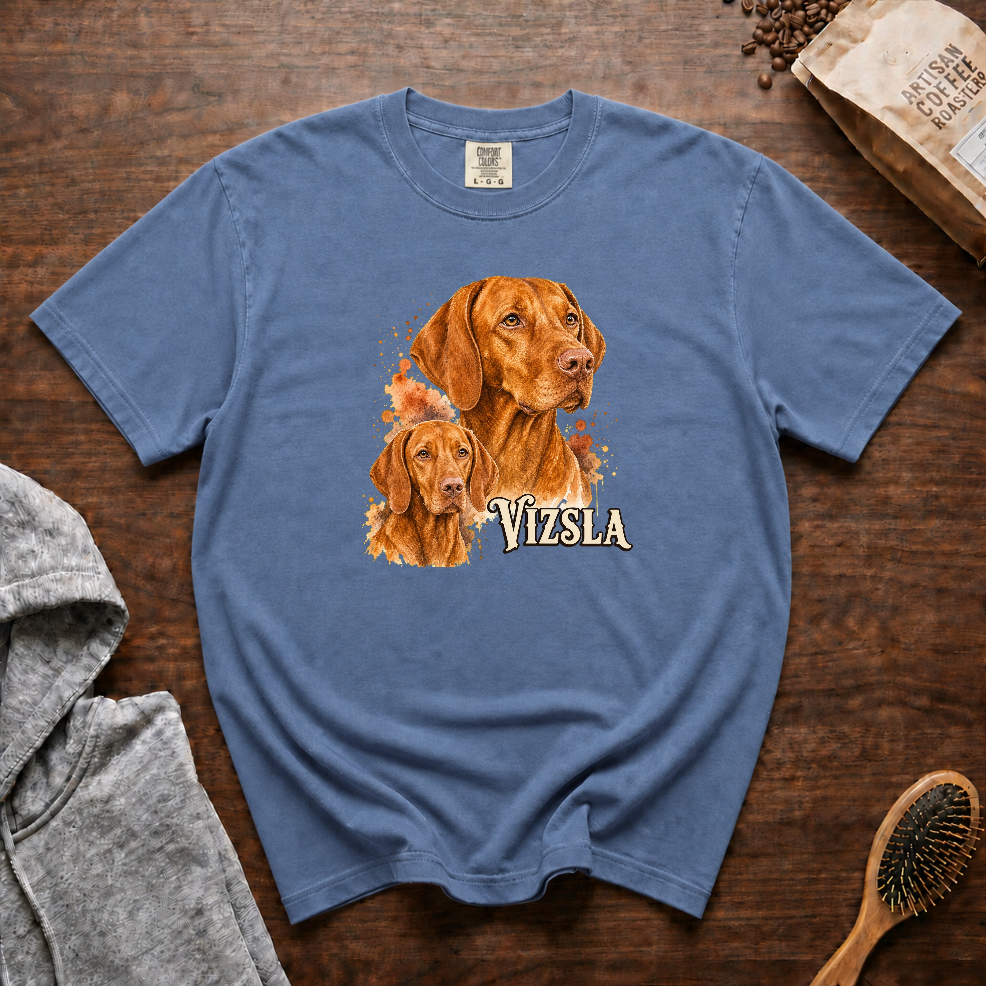 Vizsla T-Shirt — Blue Jean