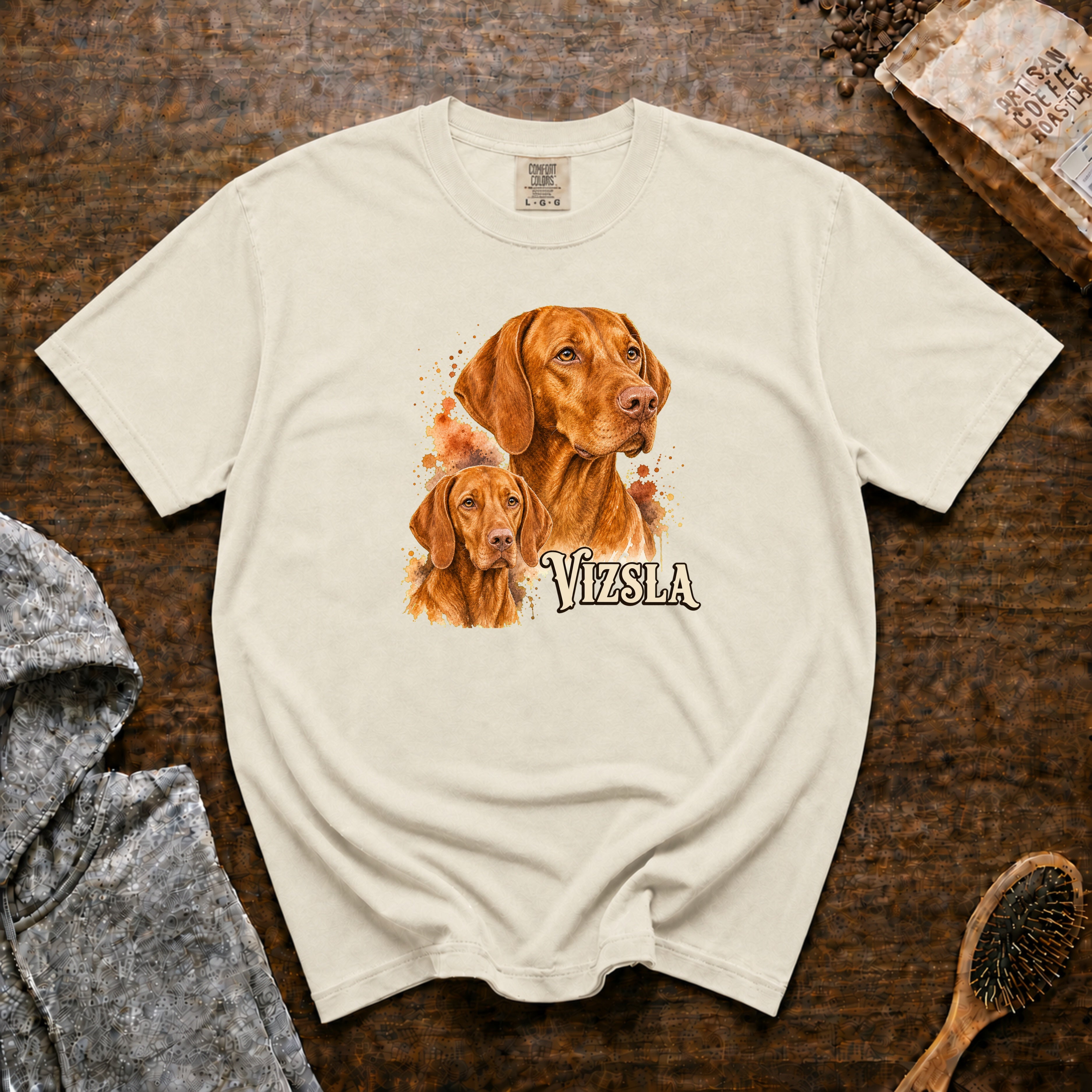 Vizsla T-Shirt — Ivory