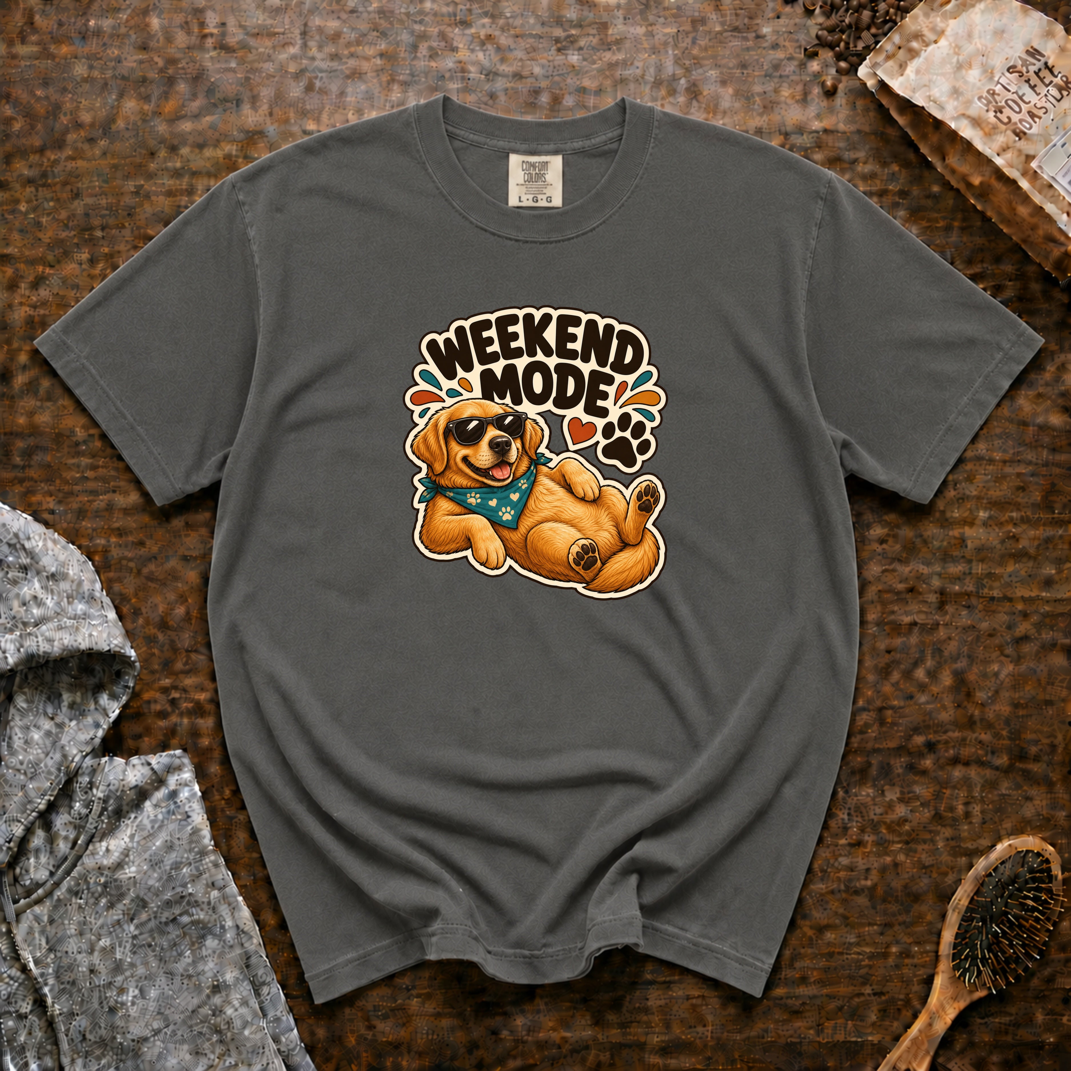 Weekend Mode T-Shirt — Pepper