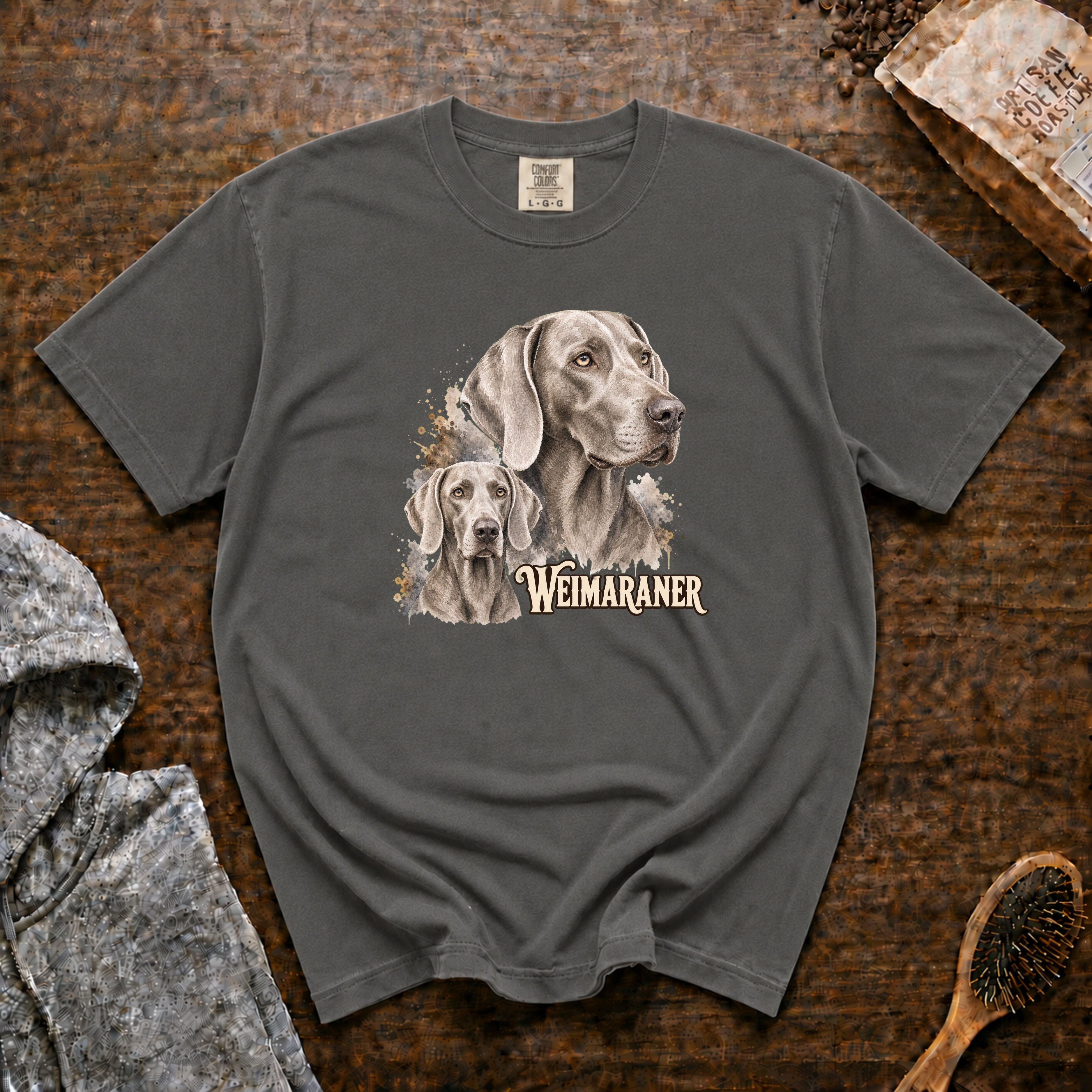 Weimaraner T-Shirt — Pepper