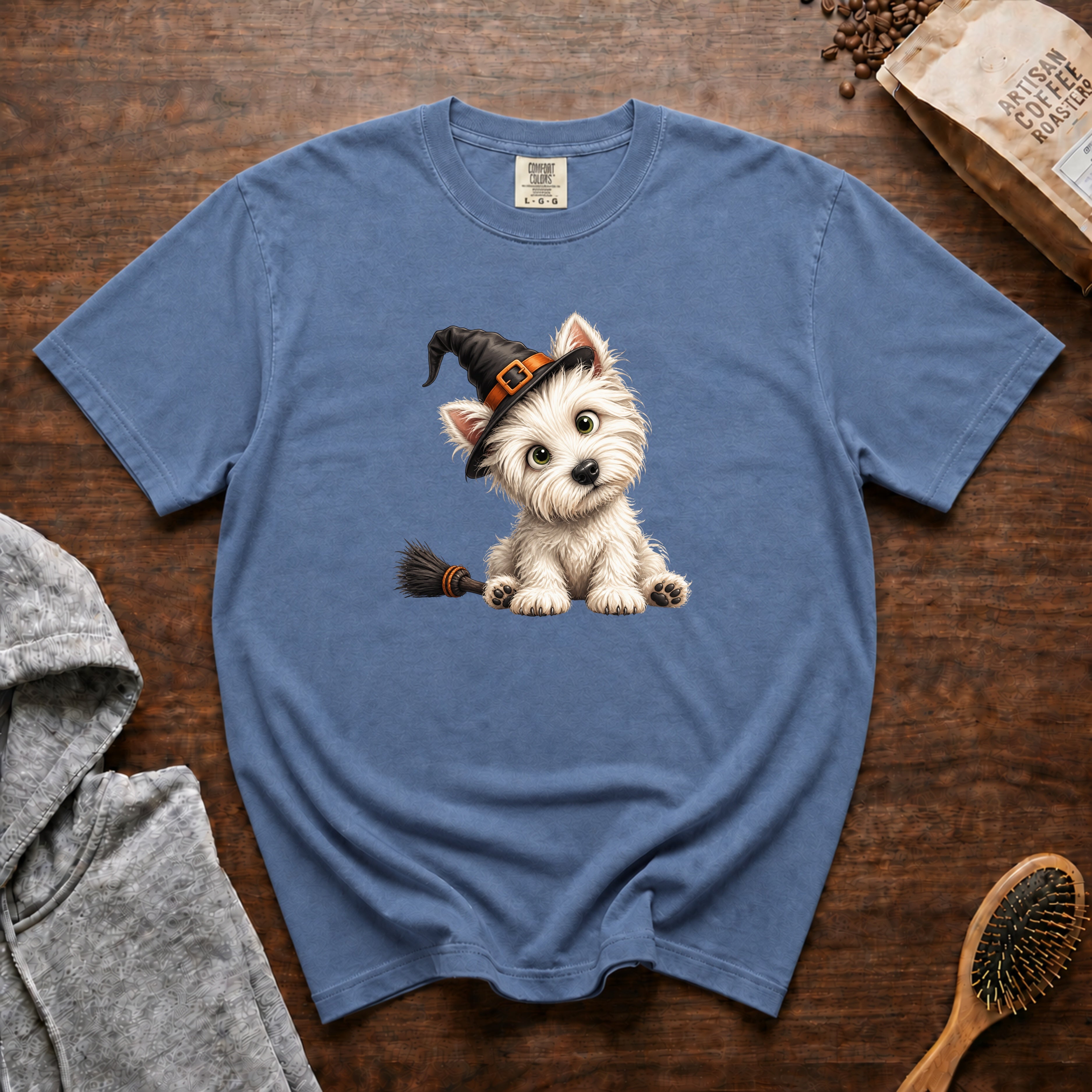 West Highland White Terrier T-Shirt — Blue Jean