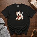 Westie Digger T-Shirt — Black