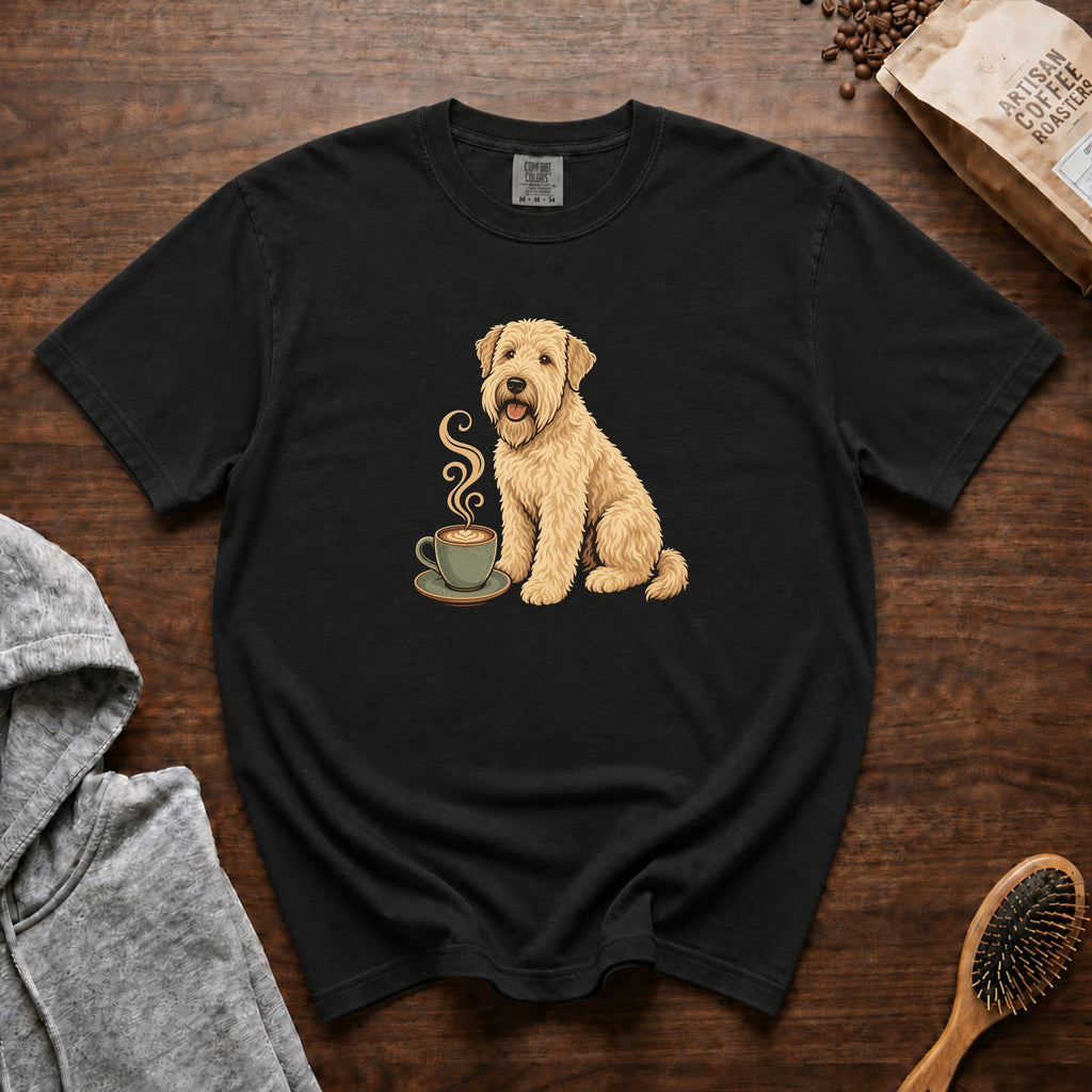 Wheaten Terrier T-Shirt — Black