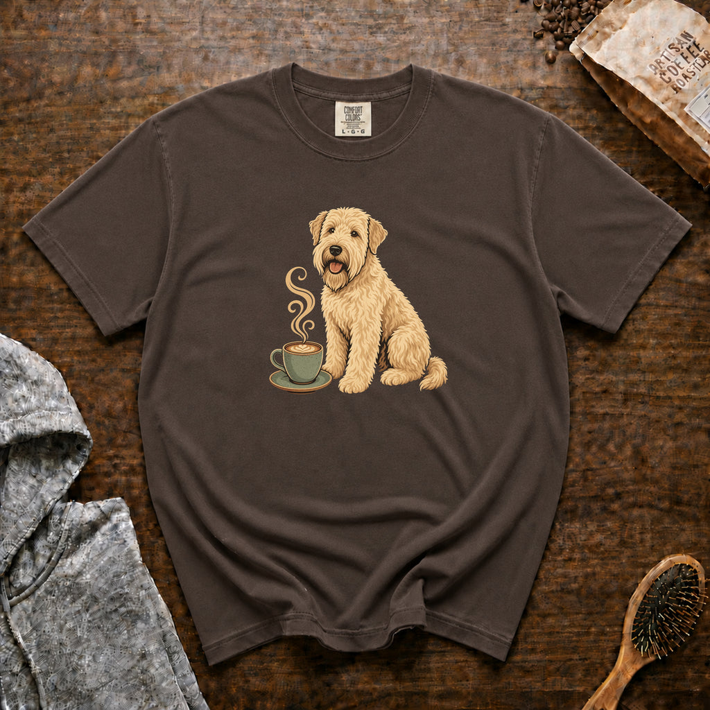 Wheaten Terrier T-Shirt — Espresso