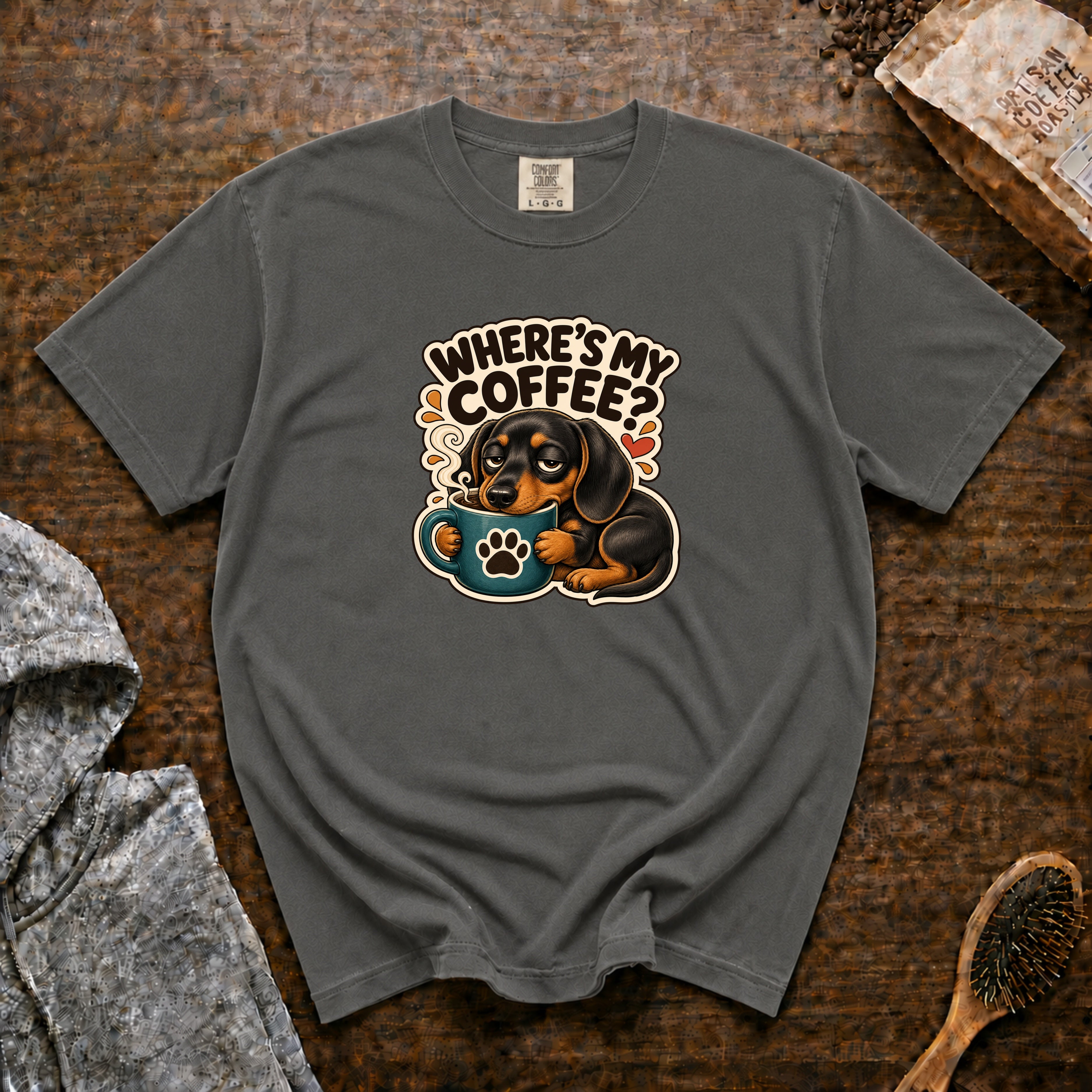 Where'S My Coffee T-Shirt — Pepper