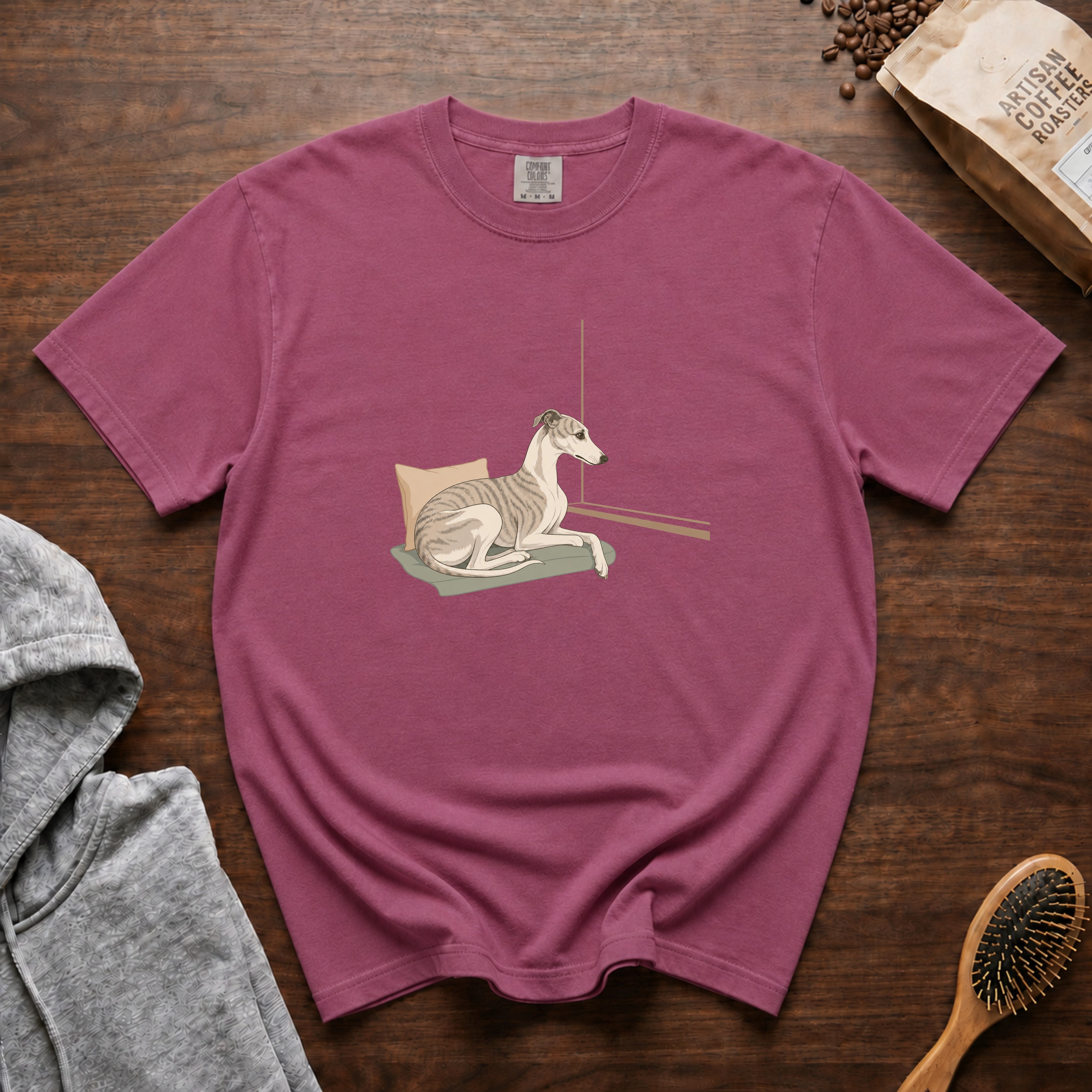 Whippet T-Shirt — Berry