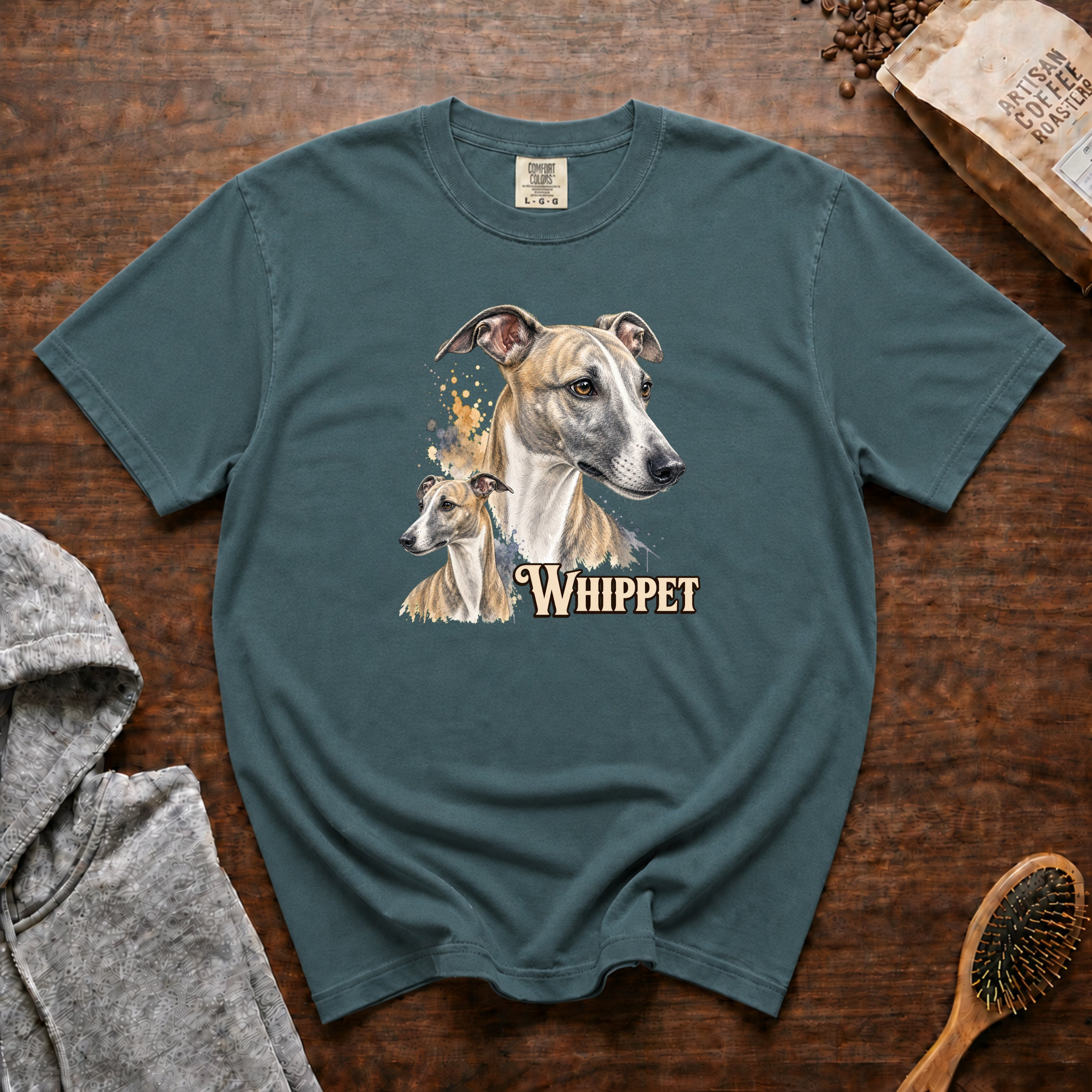 Whippet T-Shirt — Blue Spruce