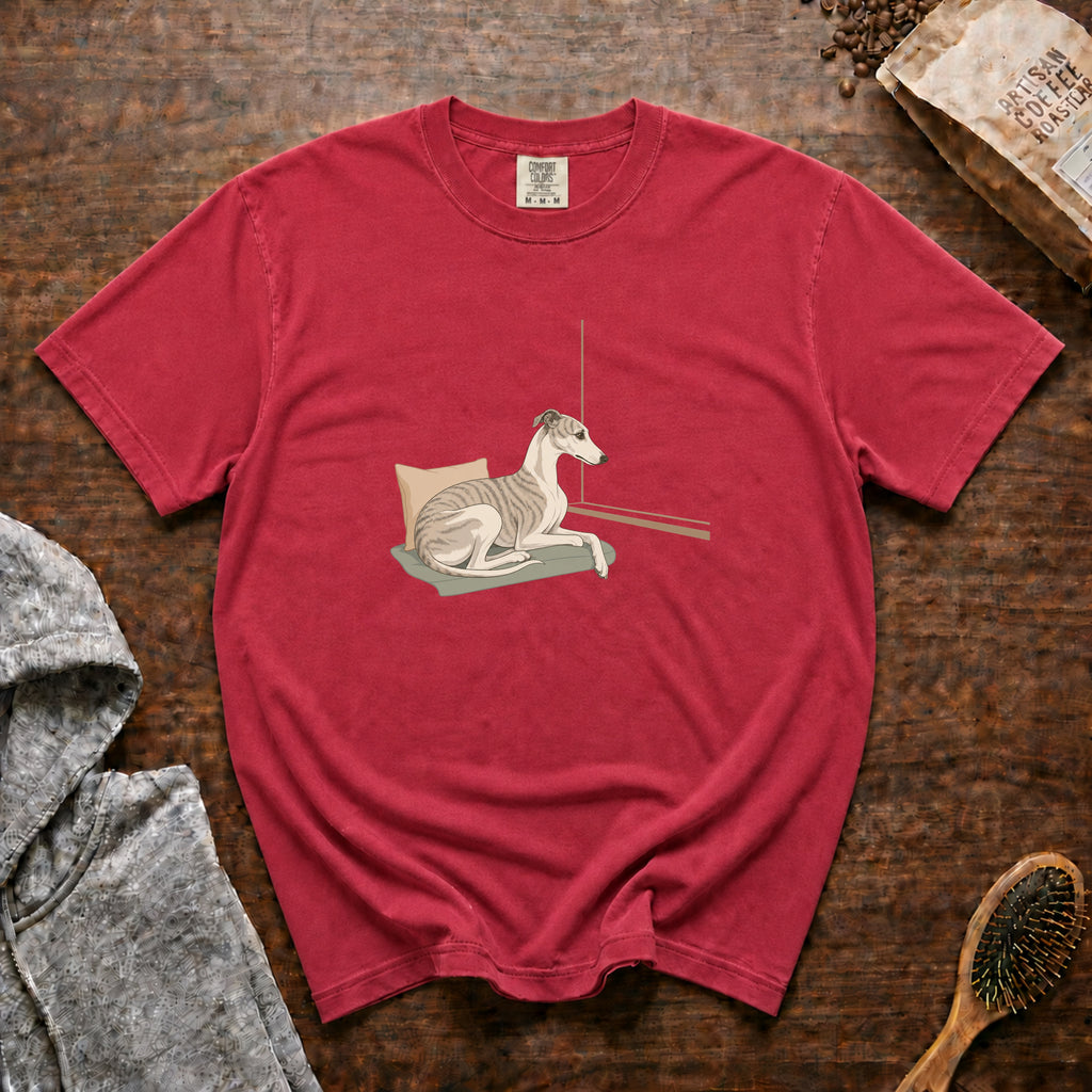 Whippet T-Shirt — Crimson