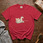 Whippet T-Shirt — Crimson