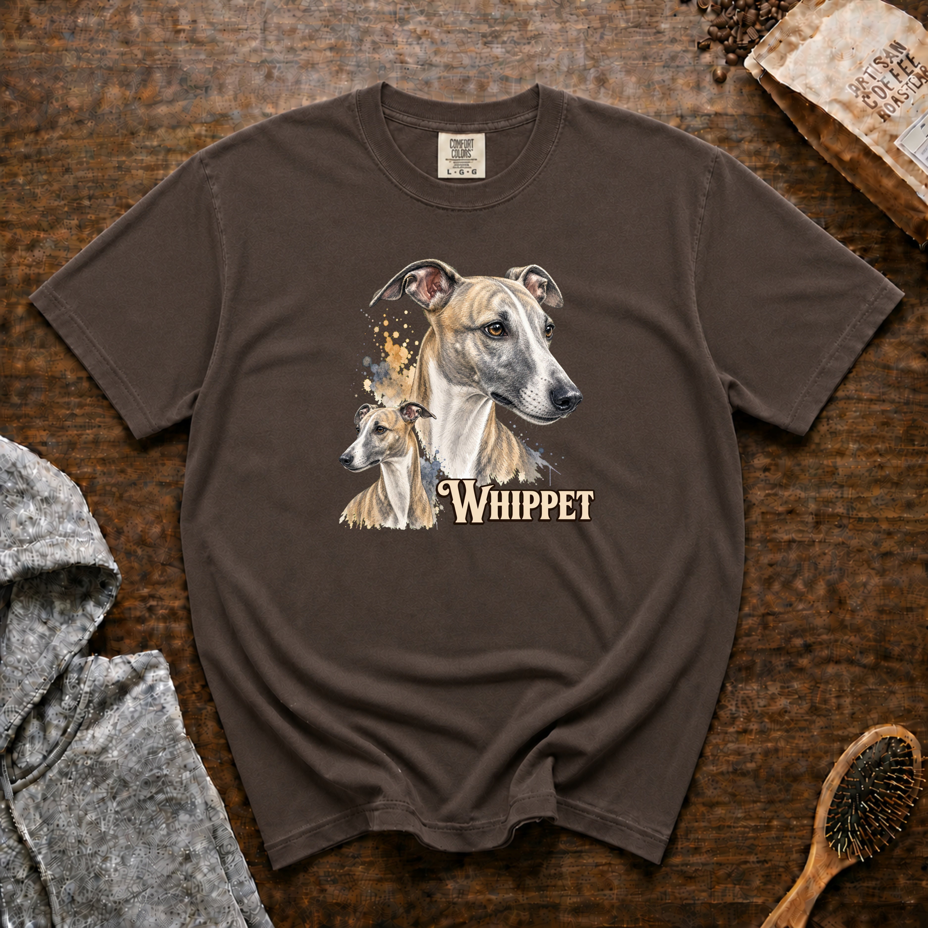 Whippet T-Shirt — Espresso