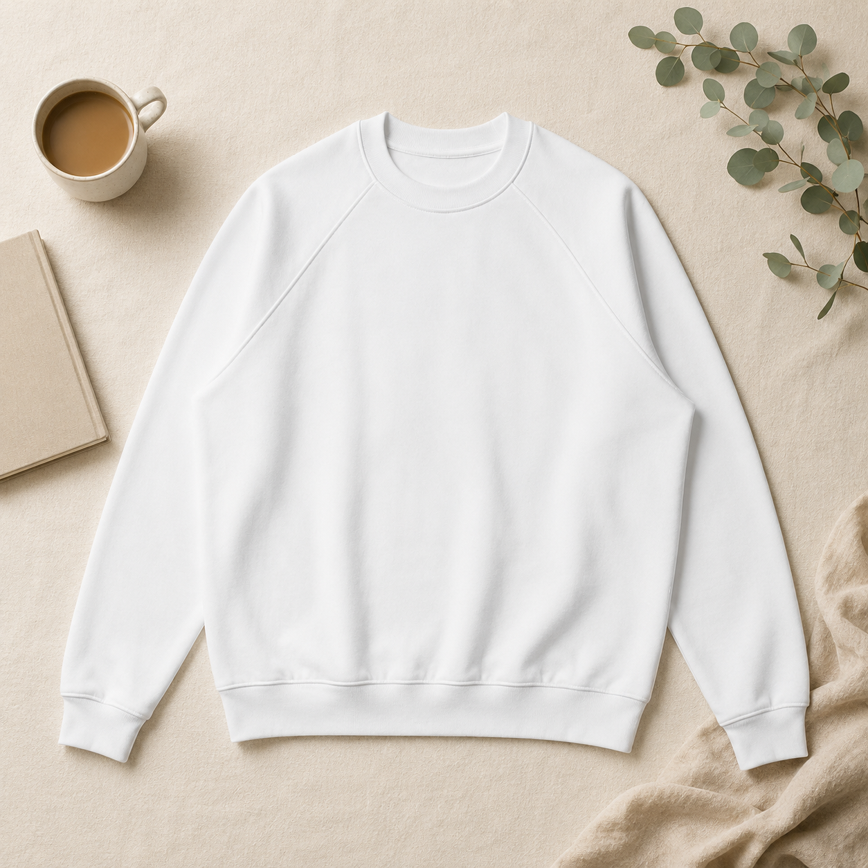 Unisex Heavyweight Brushed Fleece Sweatshirt 380GSM
