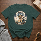 Who Rescued Who T-Shirt
