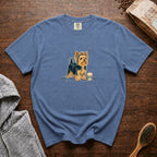 Yorkshire Terrier Pocket Cup CafÃ© Order 1 T-Shirt — Blue Jean