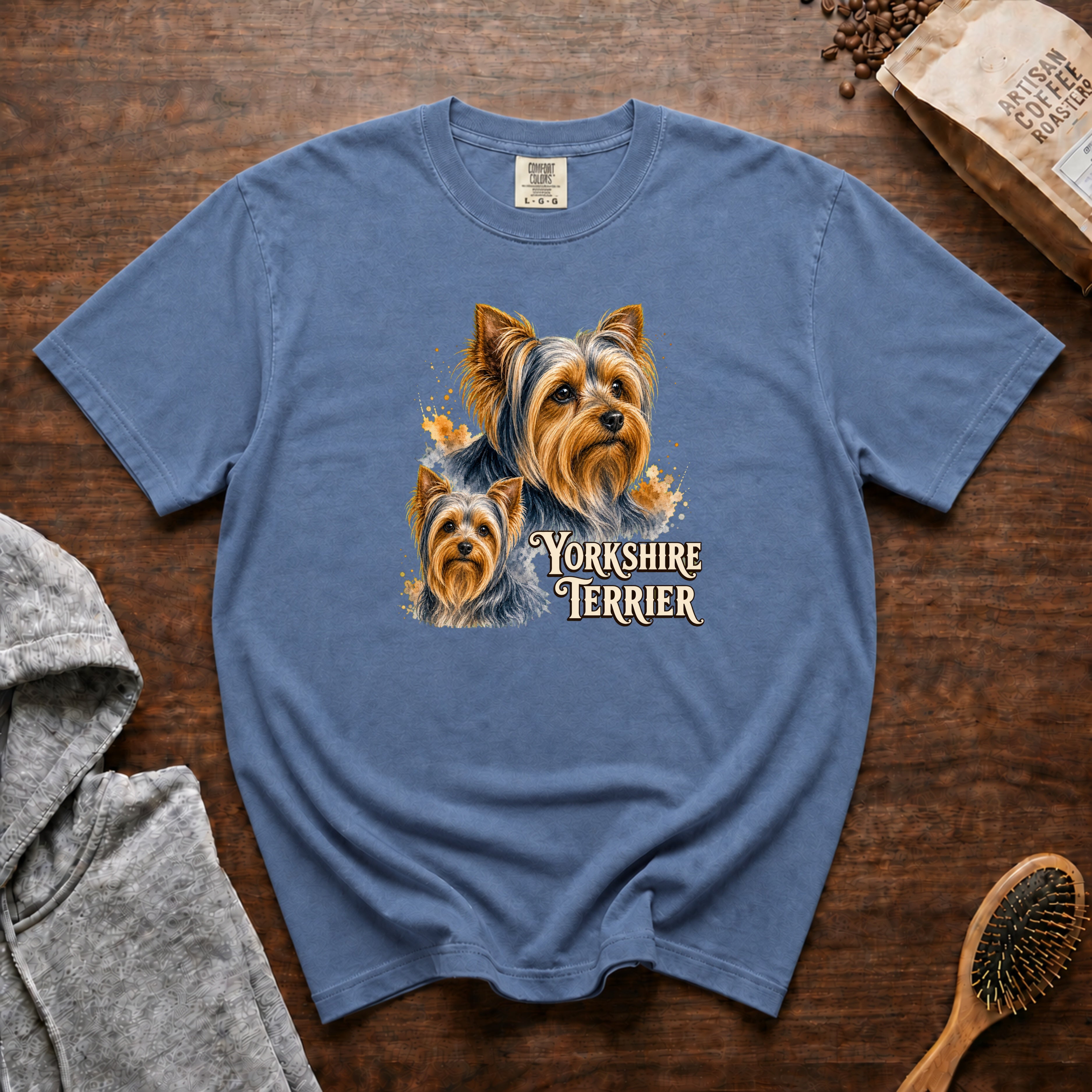Yorkshire Terrier T-Shirt — Blue Jean