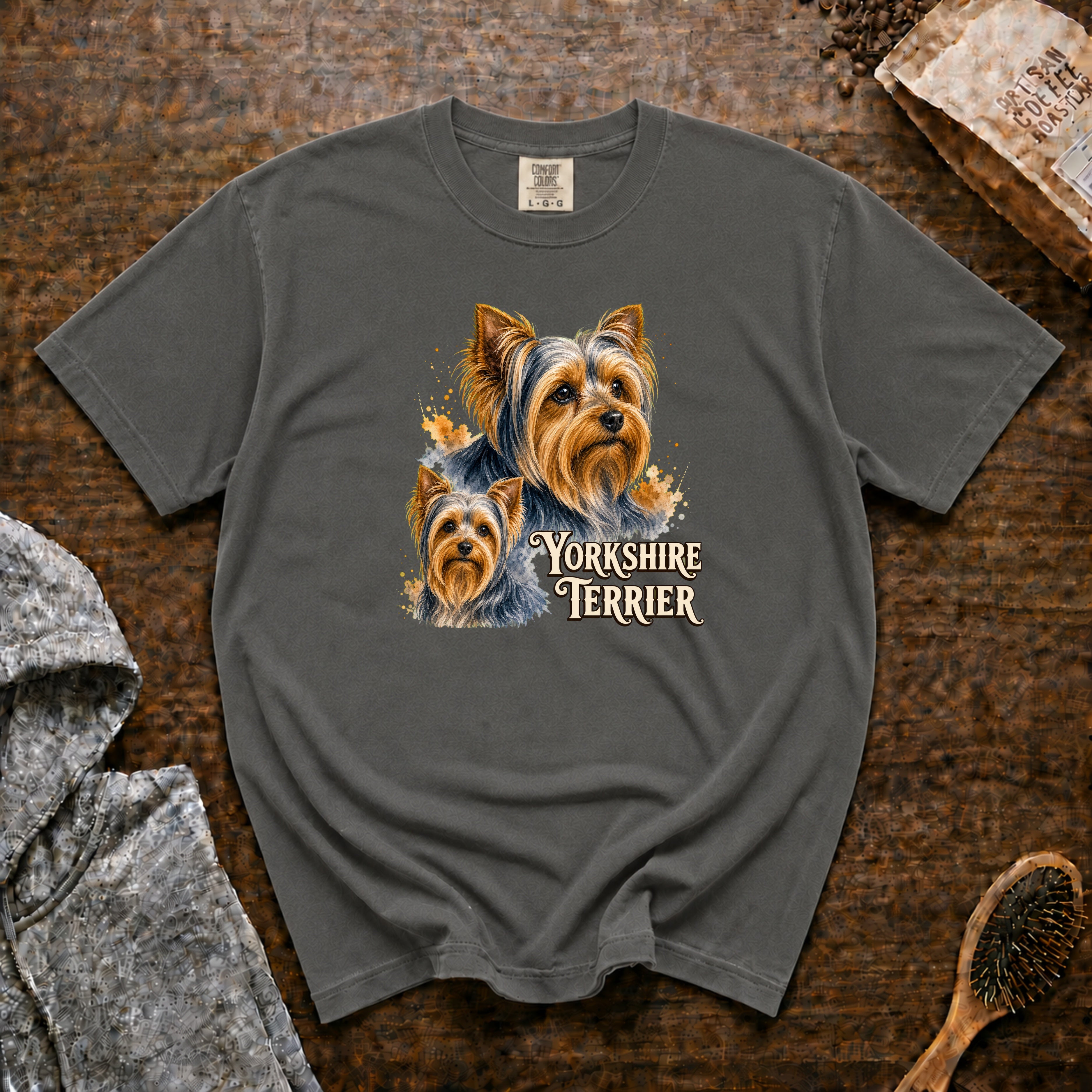 Yorkshire Terrier T-Shirt — Pepper