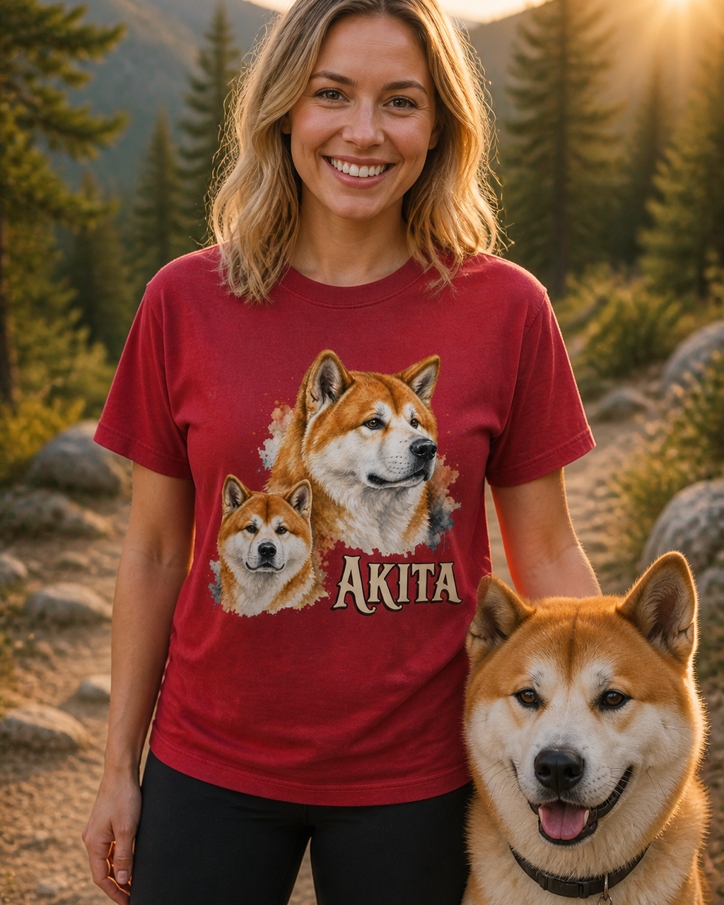 Akita T-Shirt | Akita Dog Lover Gift Tee