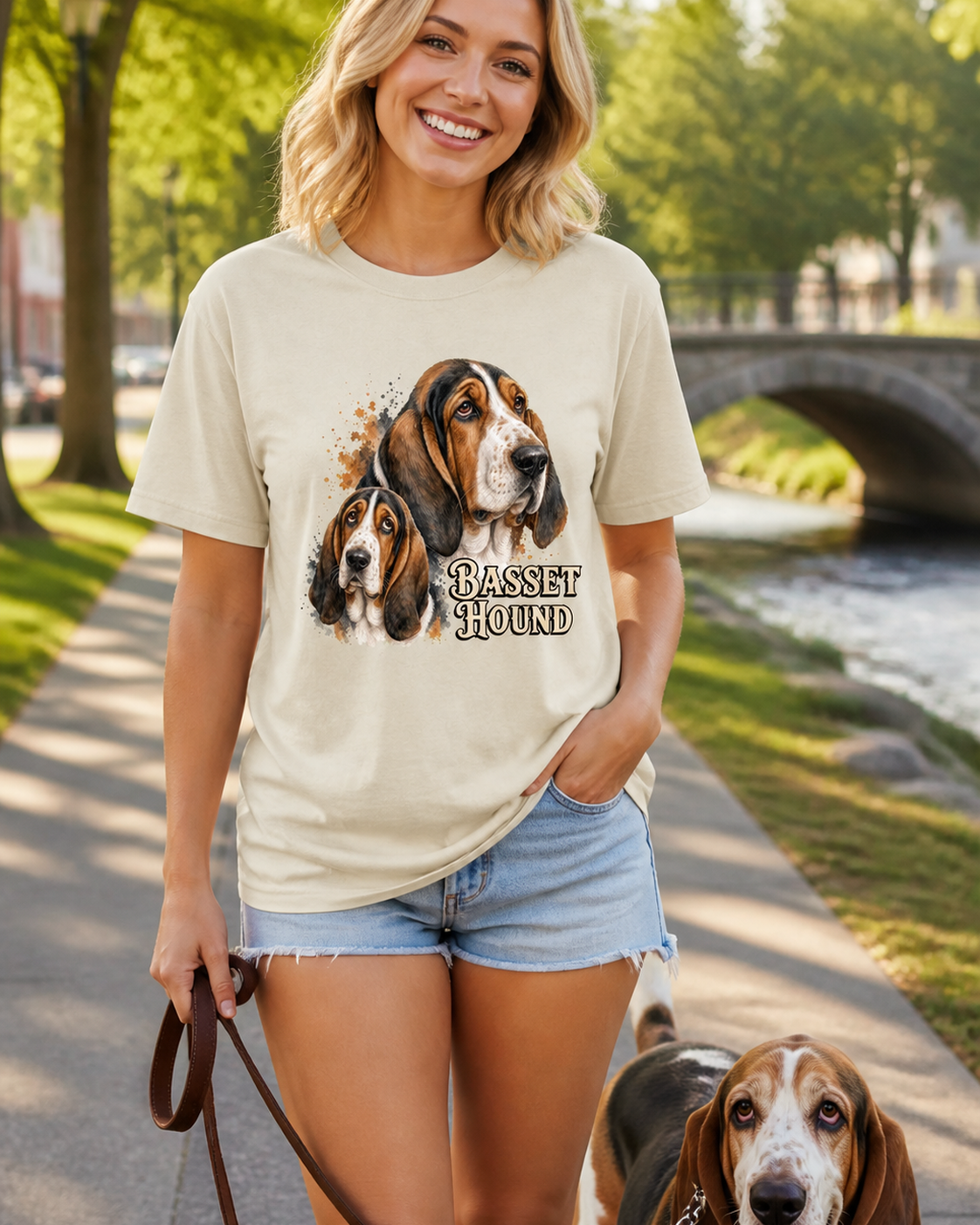 Basset Hound T-Shirt | Basset Hound Dog Lover Tee